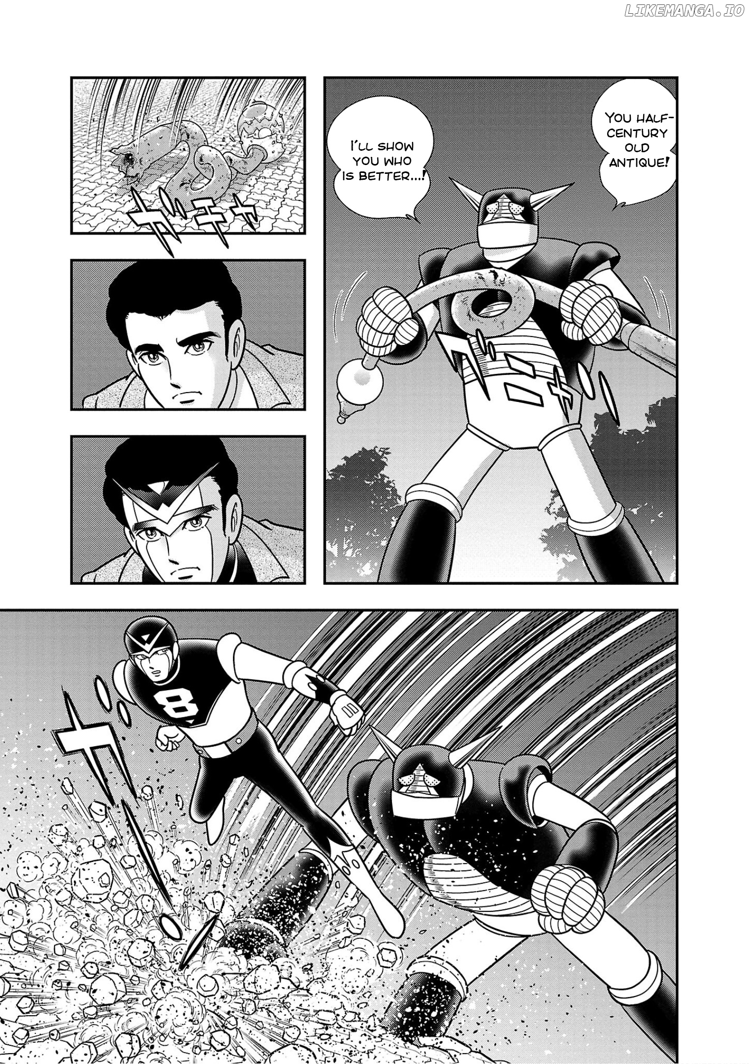 8-Man Vs Cyborg 009 chapter 2 - page 24