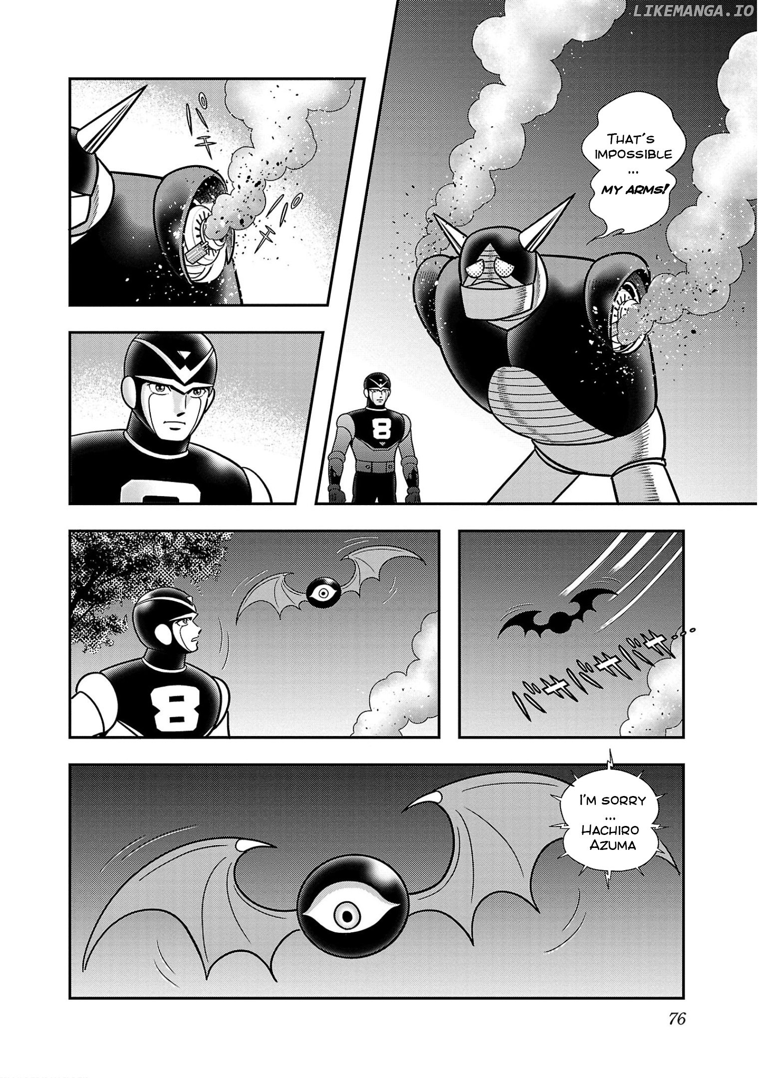 8-Man Vs Cyborg 009 chapter 2 - page 33