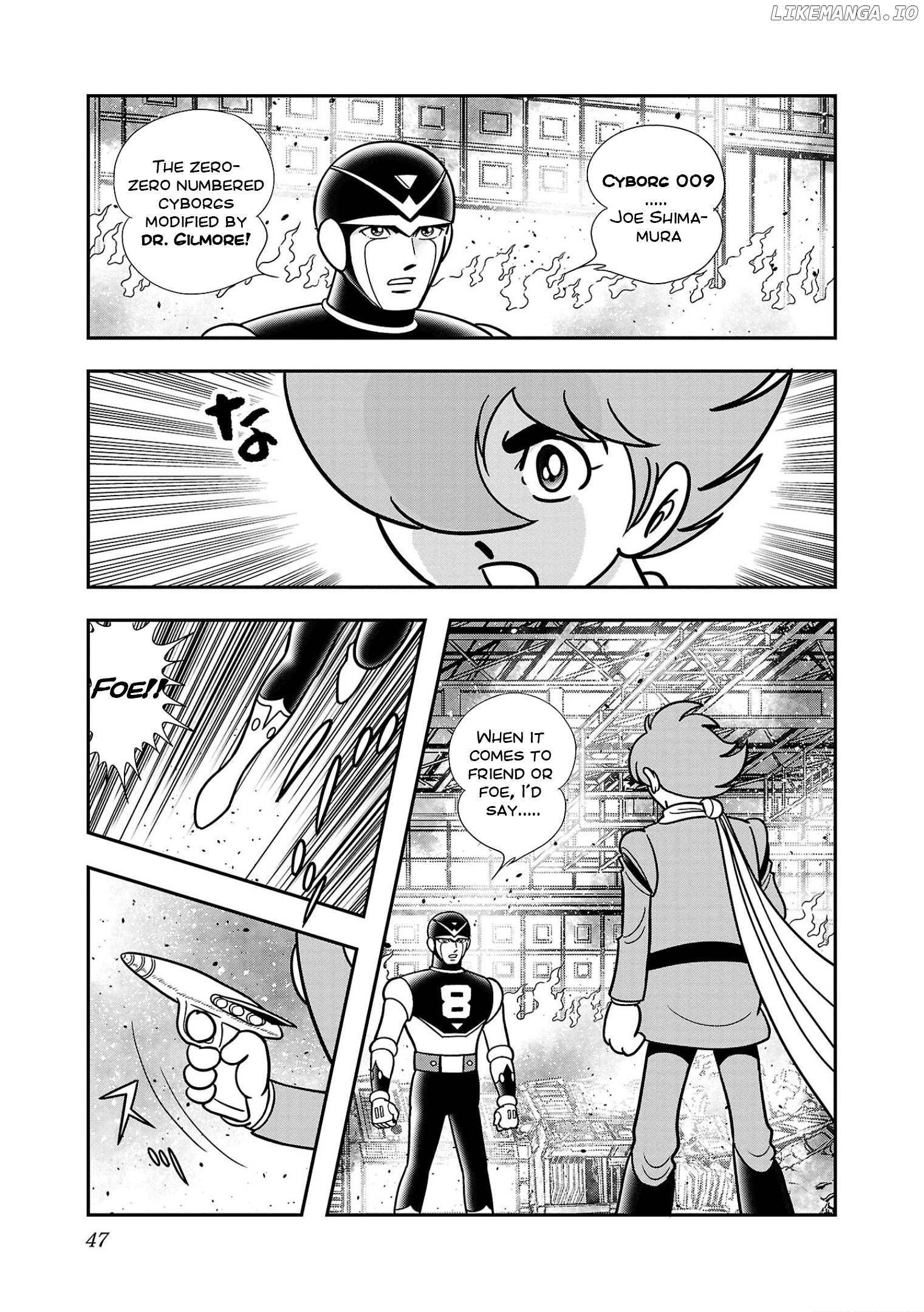 8-Man Vs Cyborg 009 chapter 2 - page 5