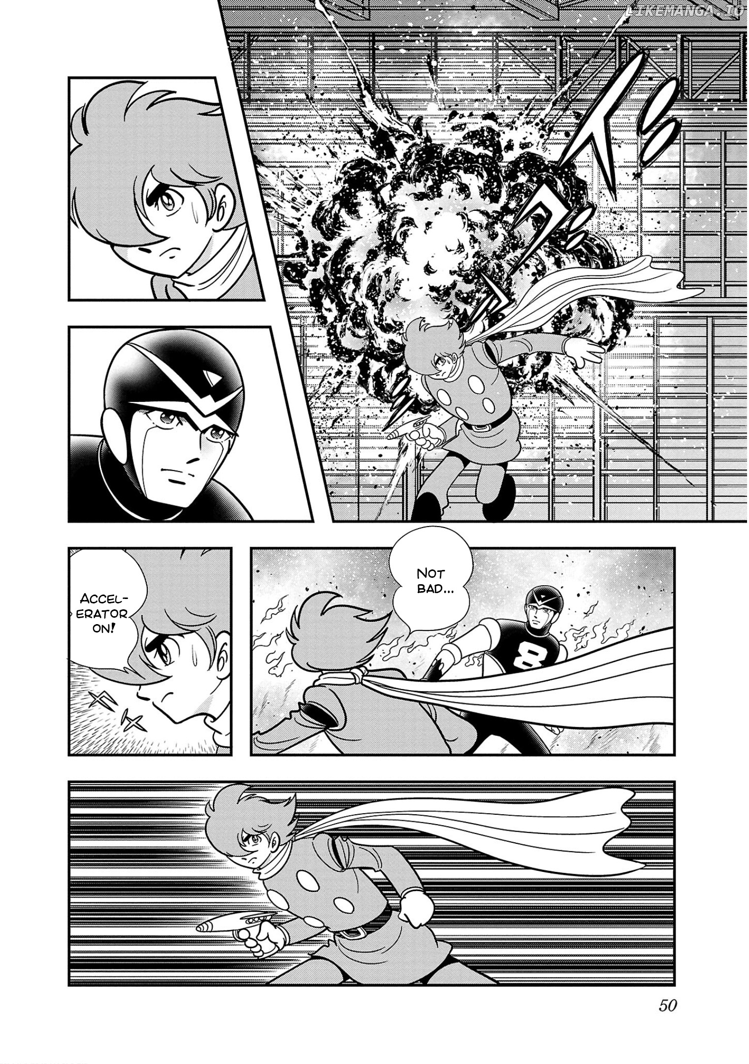 8-Man Vs Cyborg 009 chapter 2 - page 7