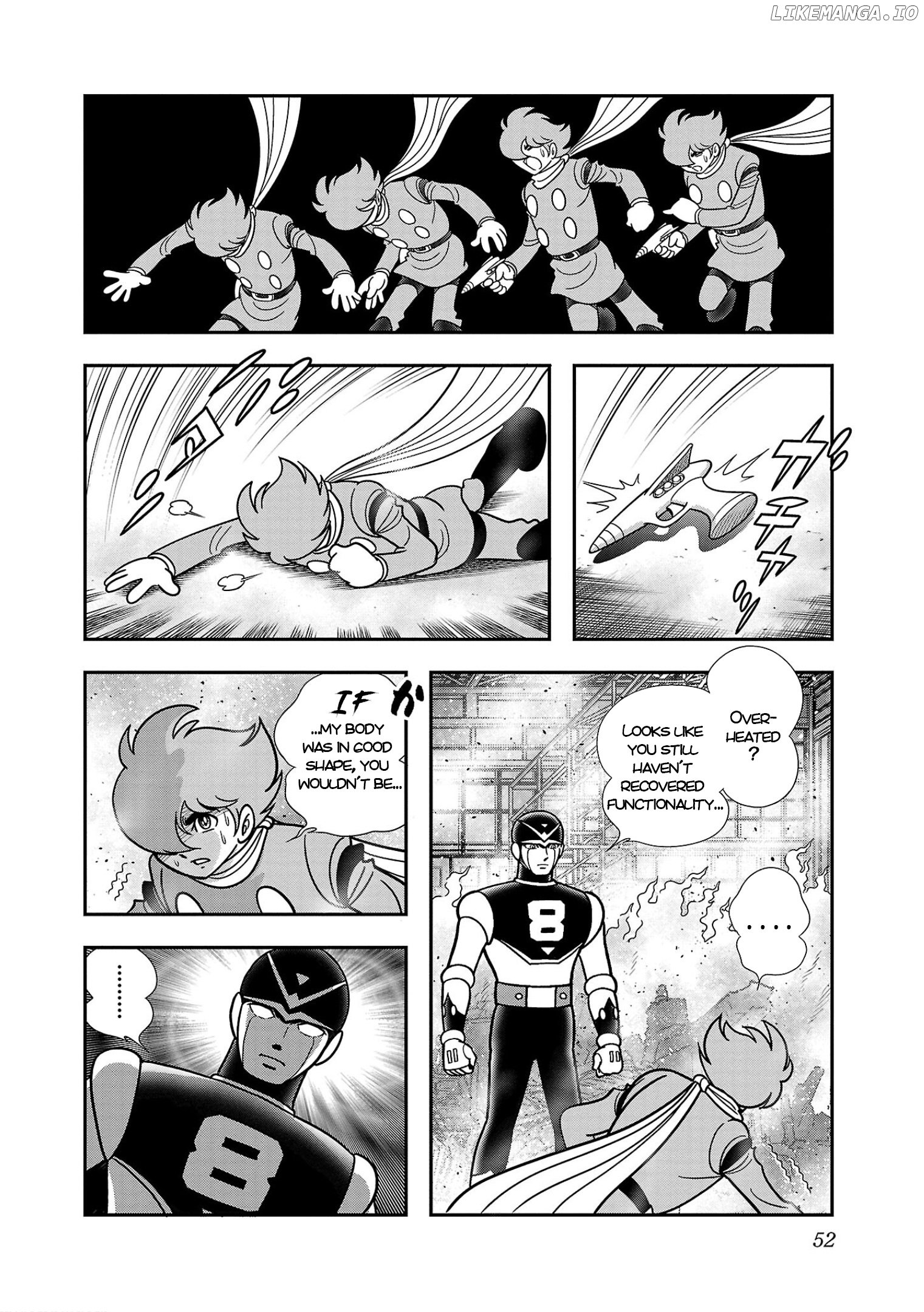 8-Man Vs Cyborg 009 chapter 2 - page 9