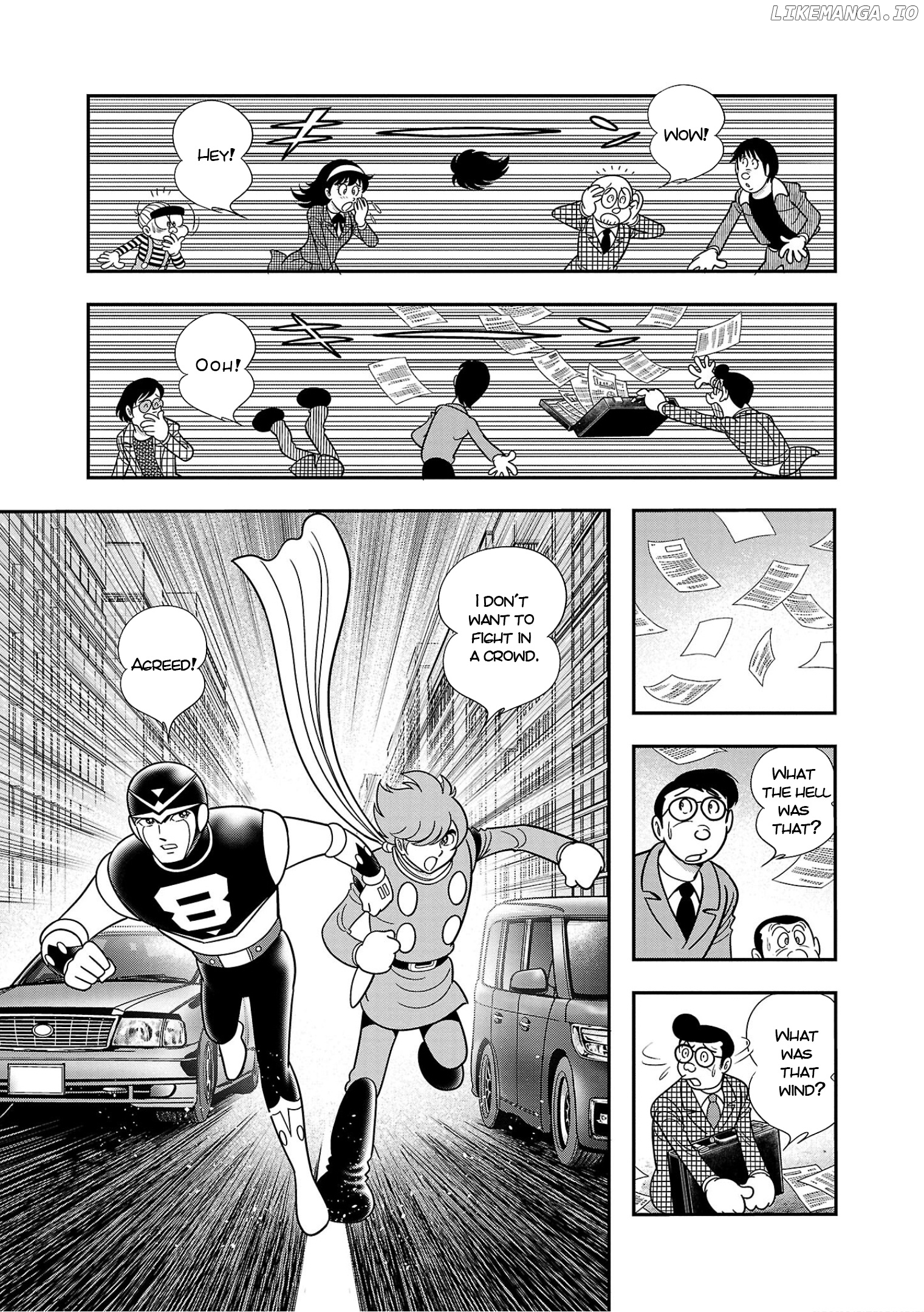 8-Man Vs Cyborg 009 chapter 3 - page 29