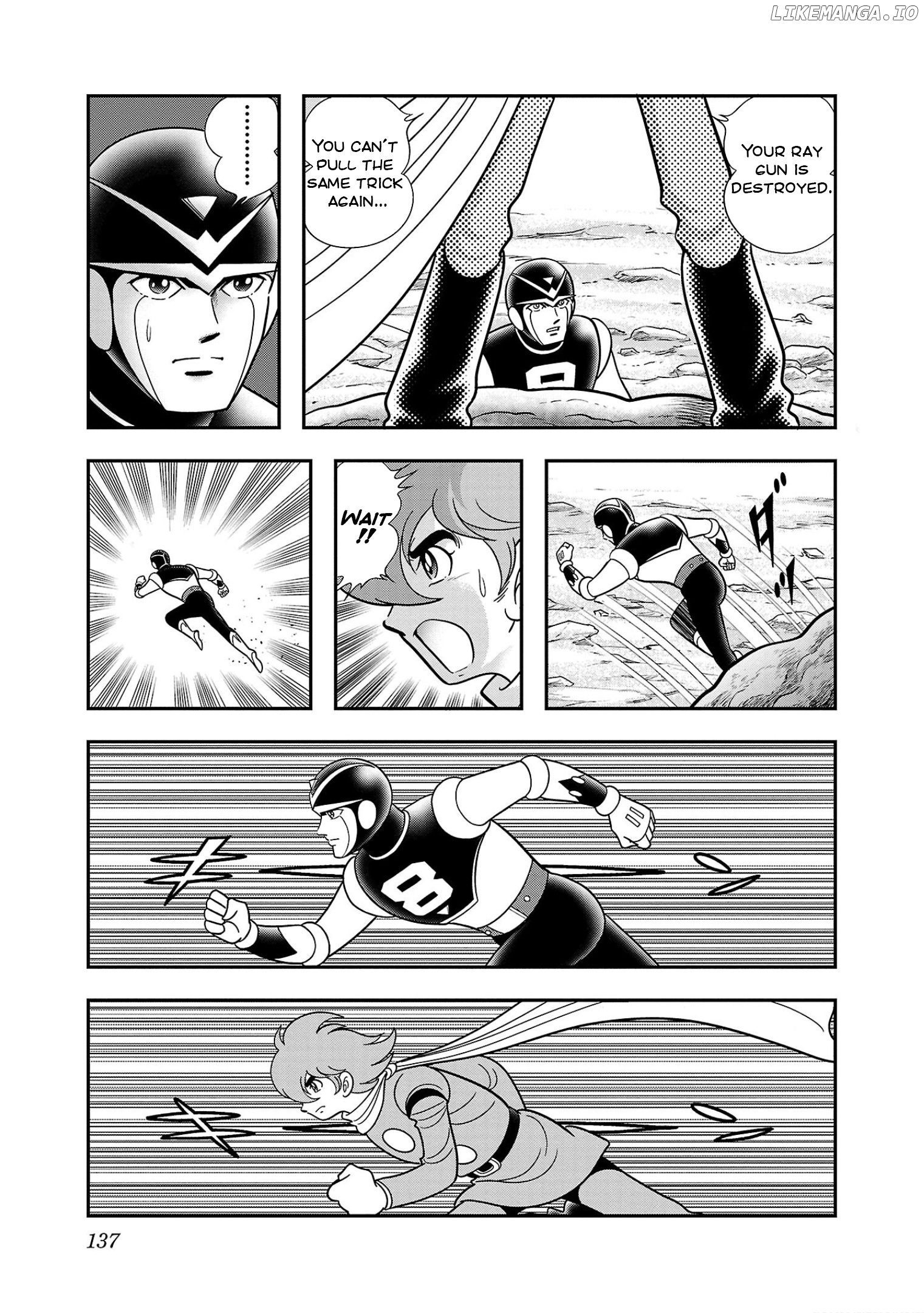 8-Man Vs Cyborg 009 chapter 4 - page 16