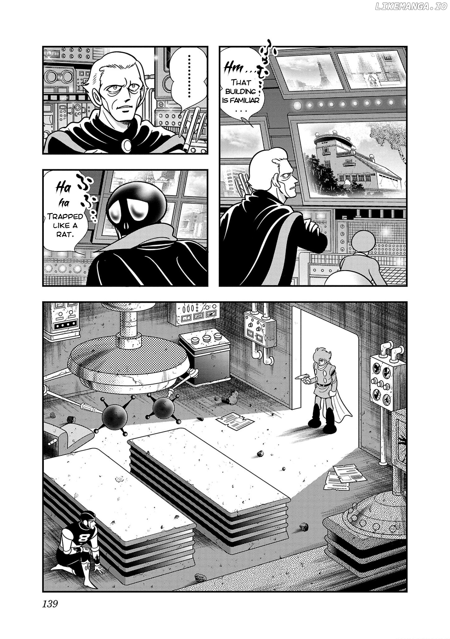 8-Man Vs Cyborg 009 chapter 4 - page 18