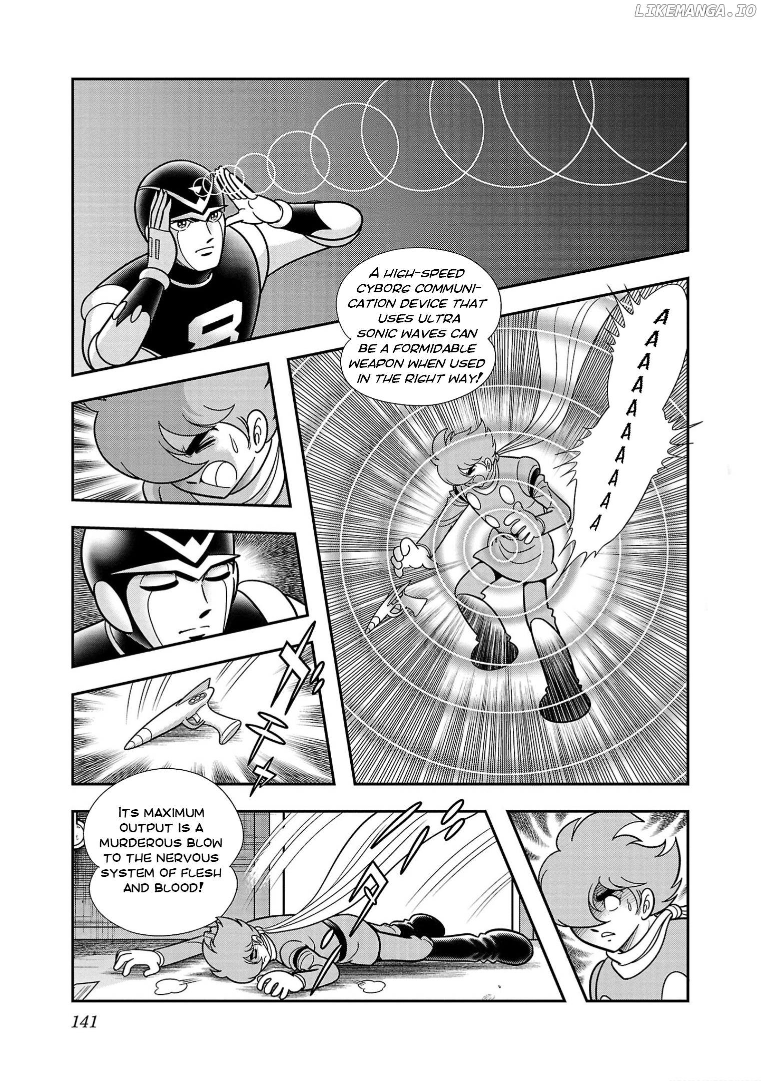 8-Man Vs Cyborg 009 chapter 4 - page 20