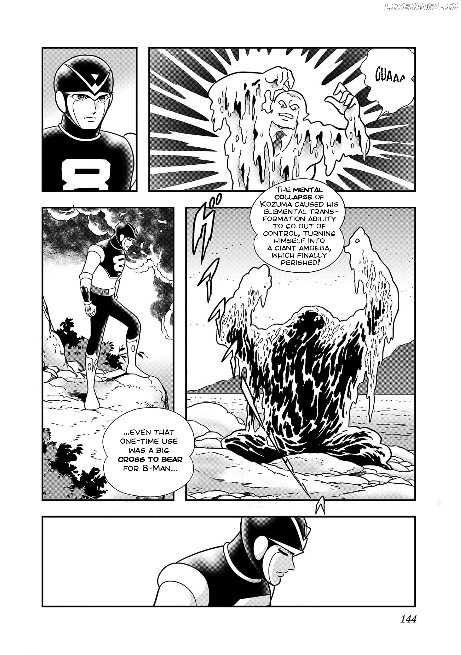 8-Man Vs Cyborg 009 chapter 4 - page 23