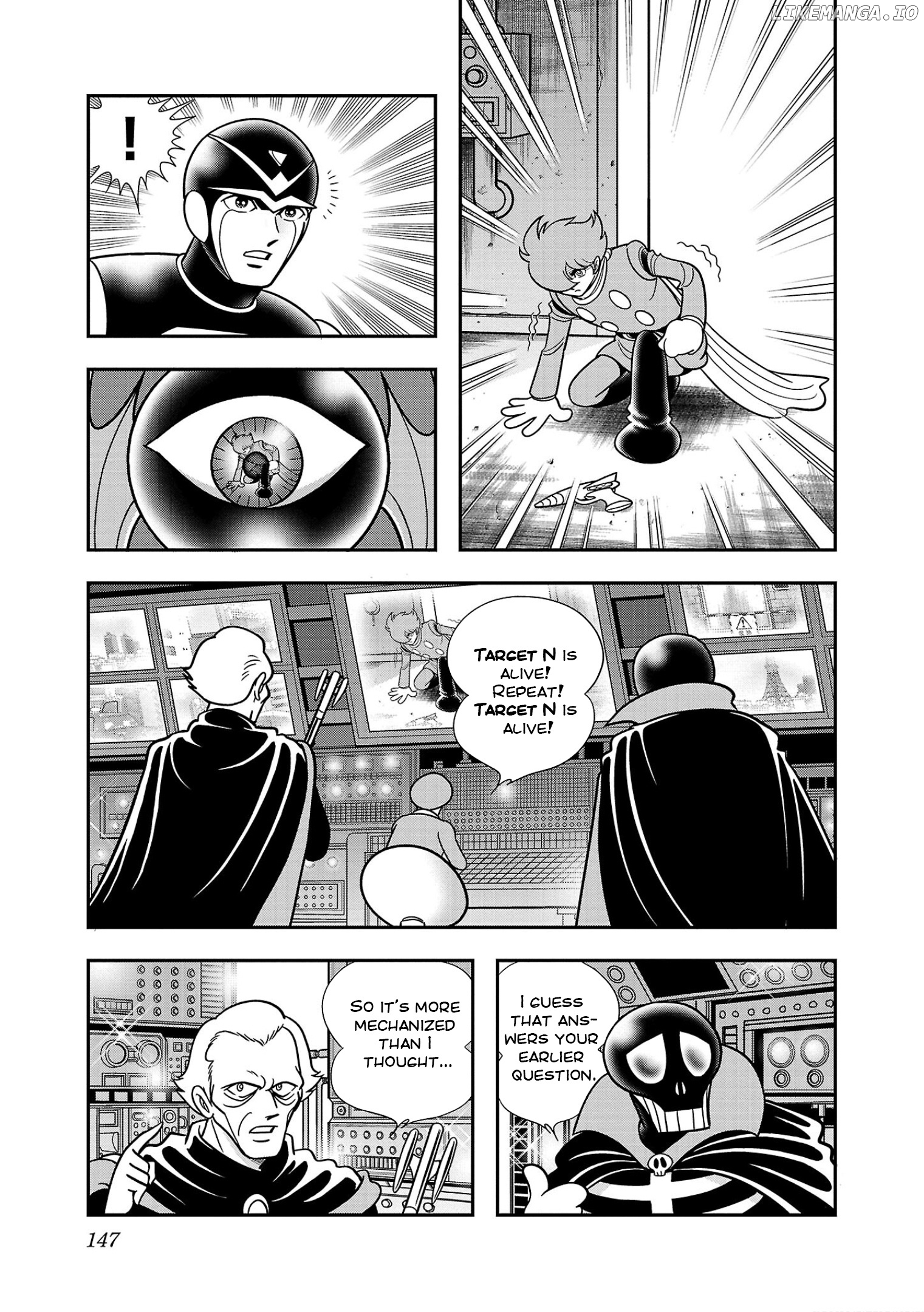 8-Man Vs Cyborg 009 chapter 4 - page 26