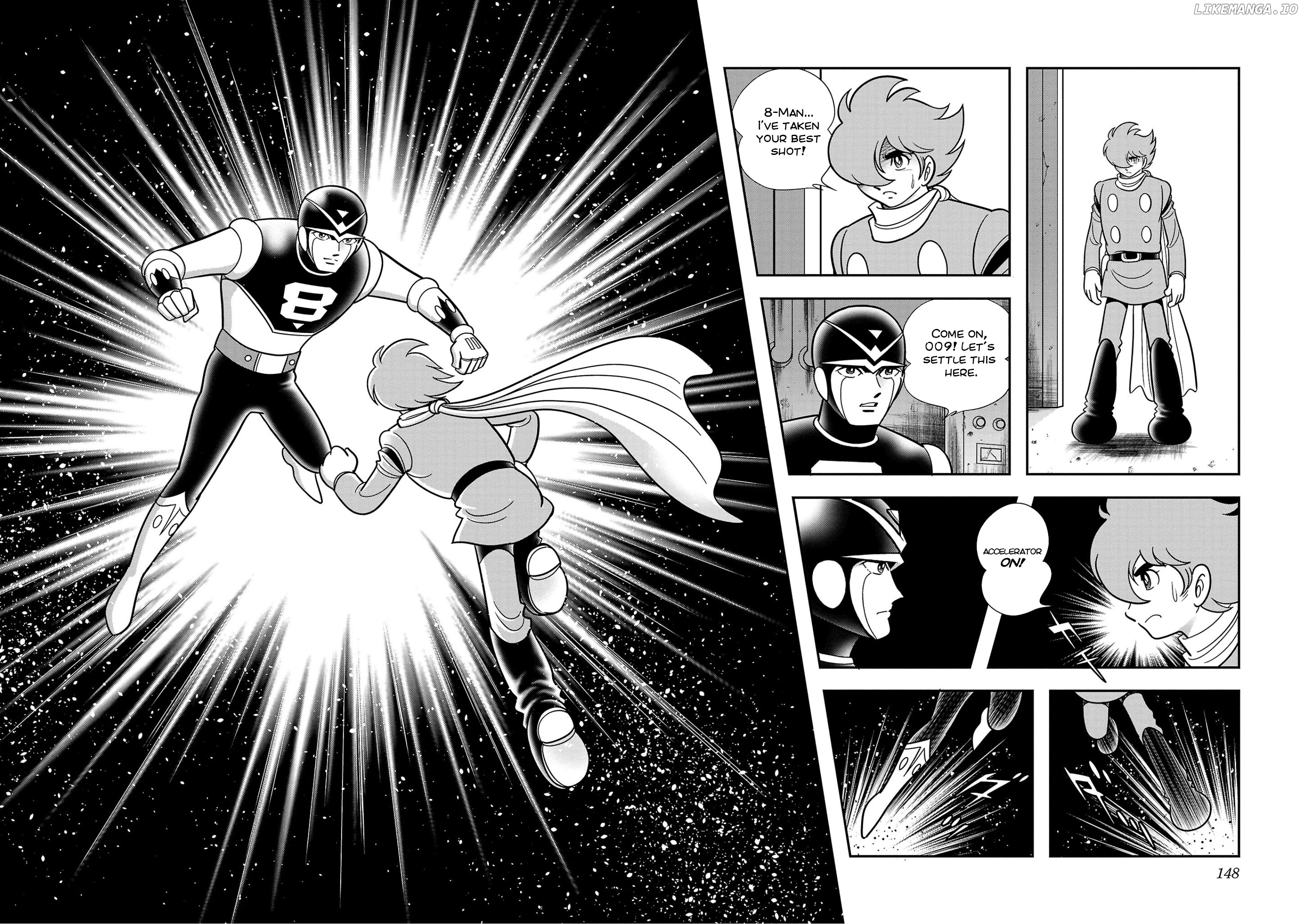 8-Man Vs Cyborg 009 chapter 4 - page 27