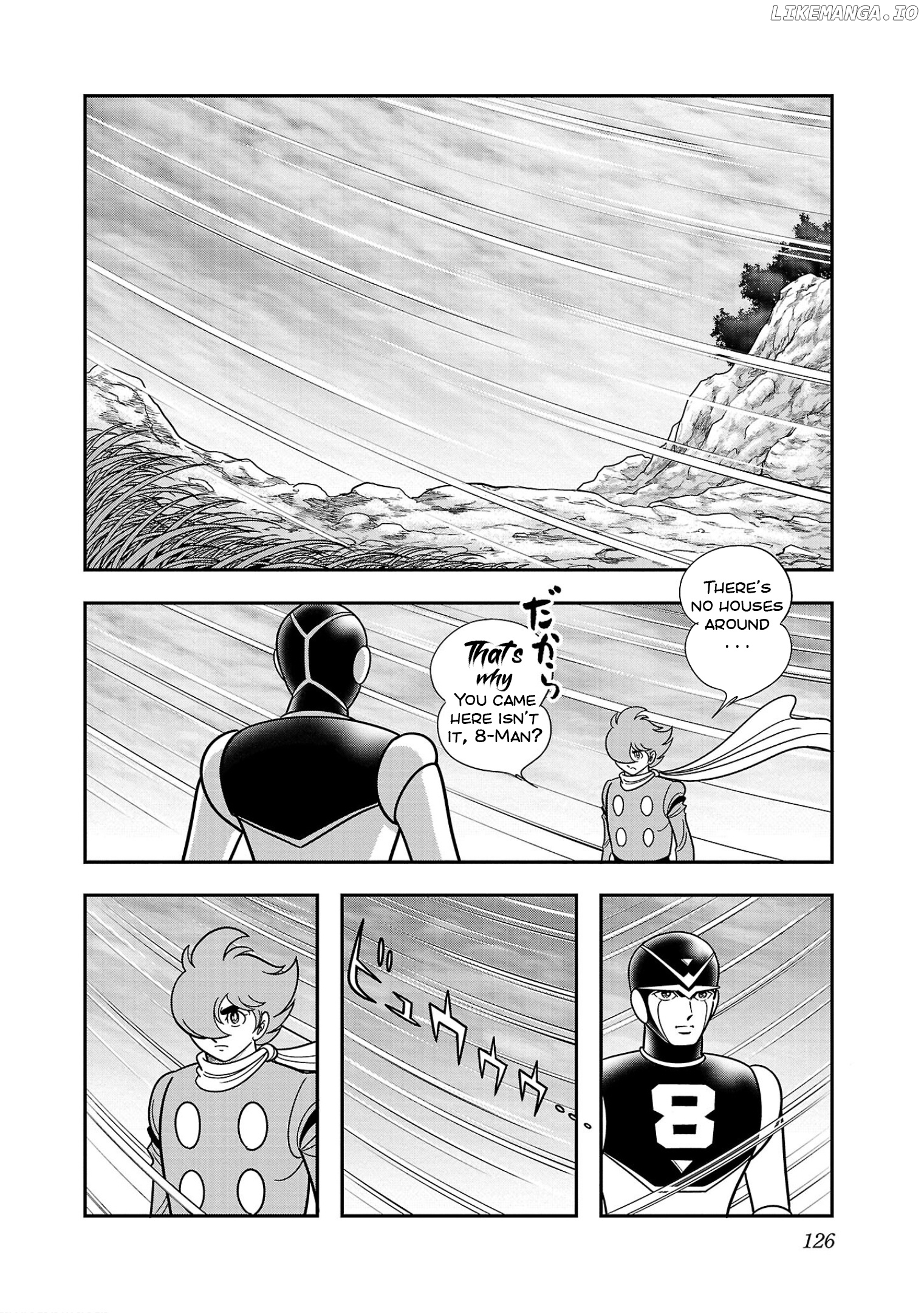 8-Man Vs Cyborg 009 chapter 4 - page 5