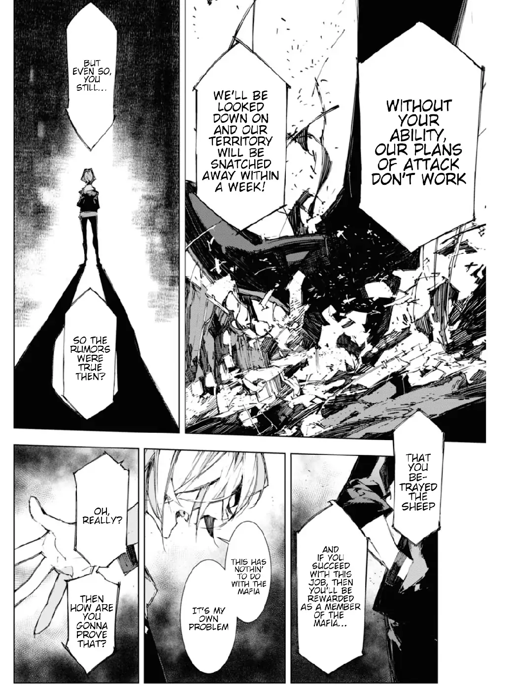 Bungou Stray Dogs: Dazai, Chuuya, Juugo-Sai chapter 7 - page 49