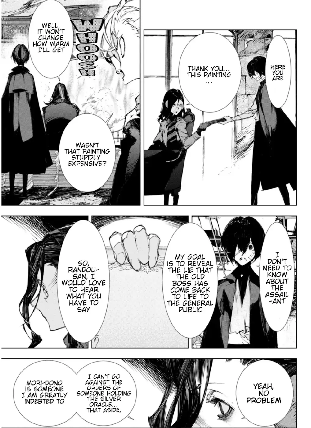 Bungou Stray Dogs: Dazai, Chuuya, Juugo-Sai chapter 6 - page 8