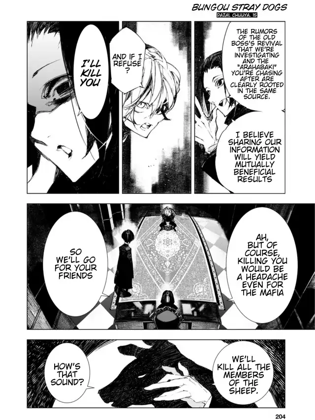 Bungou Stray Dogs: Dazai, Chuuya, Juugo-Sai chapter 3 - page 24