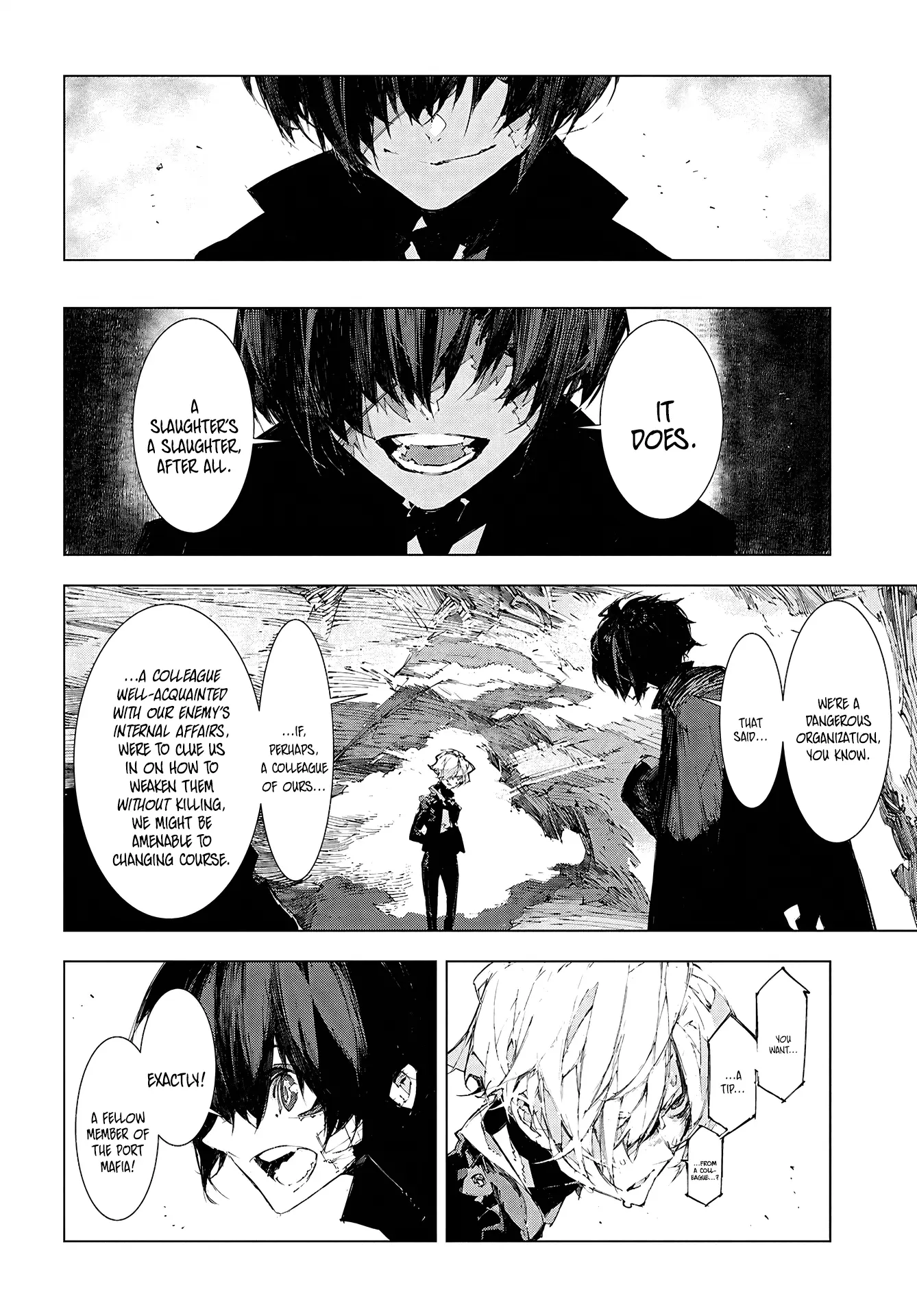 Bungou Stray Dogs: Dazai, Chuuya, Juugo-Sai chapter 21 - page 2