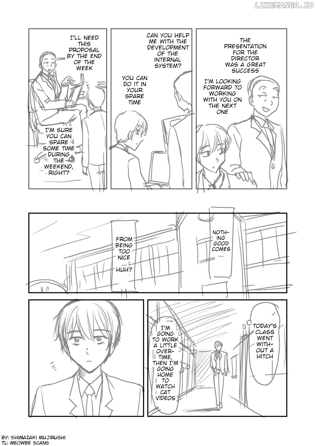 The Charismatic Cat Café Manager (Who Dresses As A Guy) And The Frequent Customer (Who Dresses As A) Lady chapter 2 - page 7