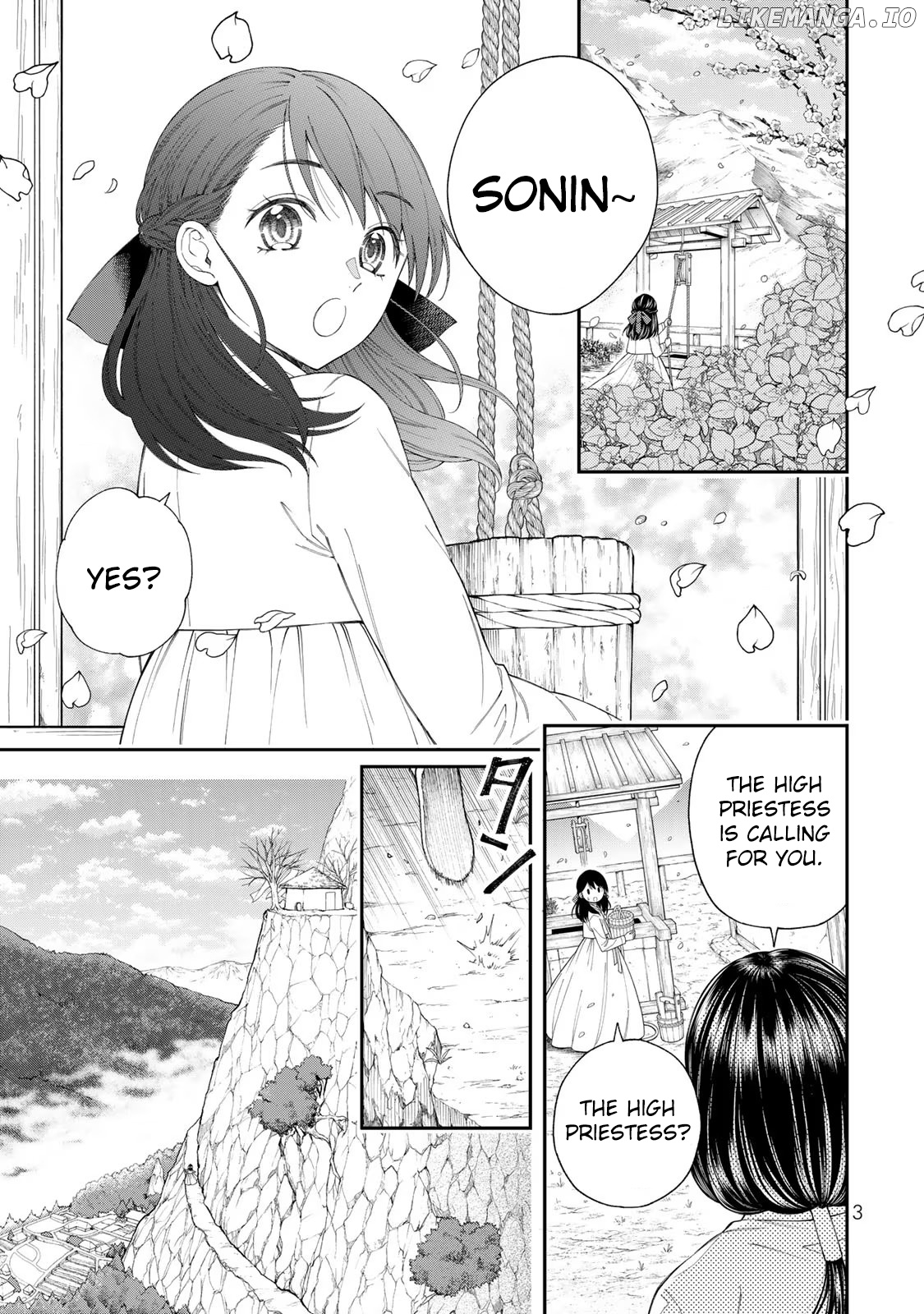 Tenzan No Miko Sonin - Ochikobore No Miko Ga Oukyuu Ni Haitte Kuni Wo Sukutta Ue Ni Oujitachi Ni Aisaretemasu chapter 1 - page 2