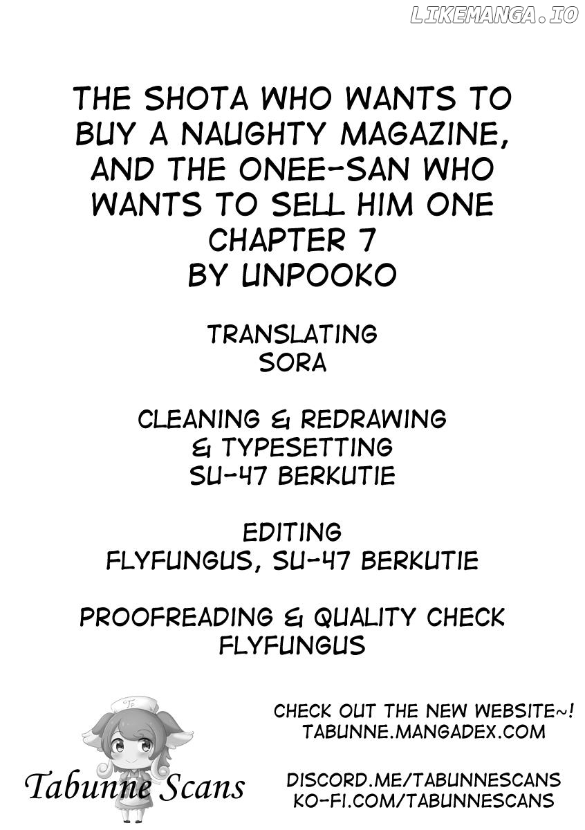 The shota who wants to buy a naughty magazine, and the onee-san who wants to sell him one chapter 7 - page 2