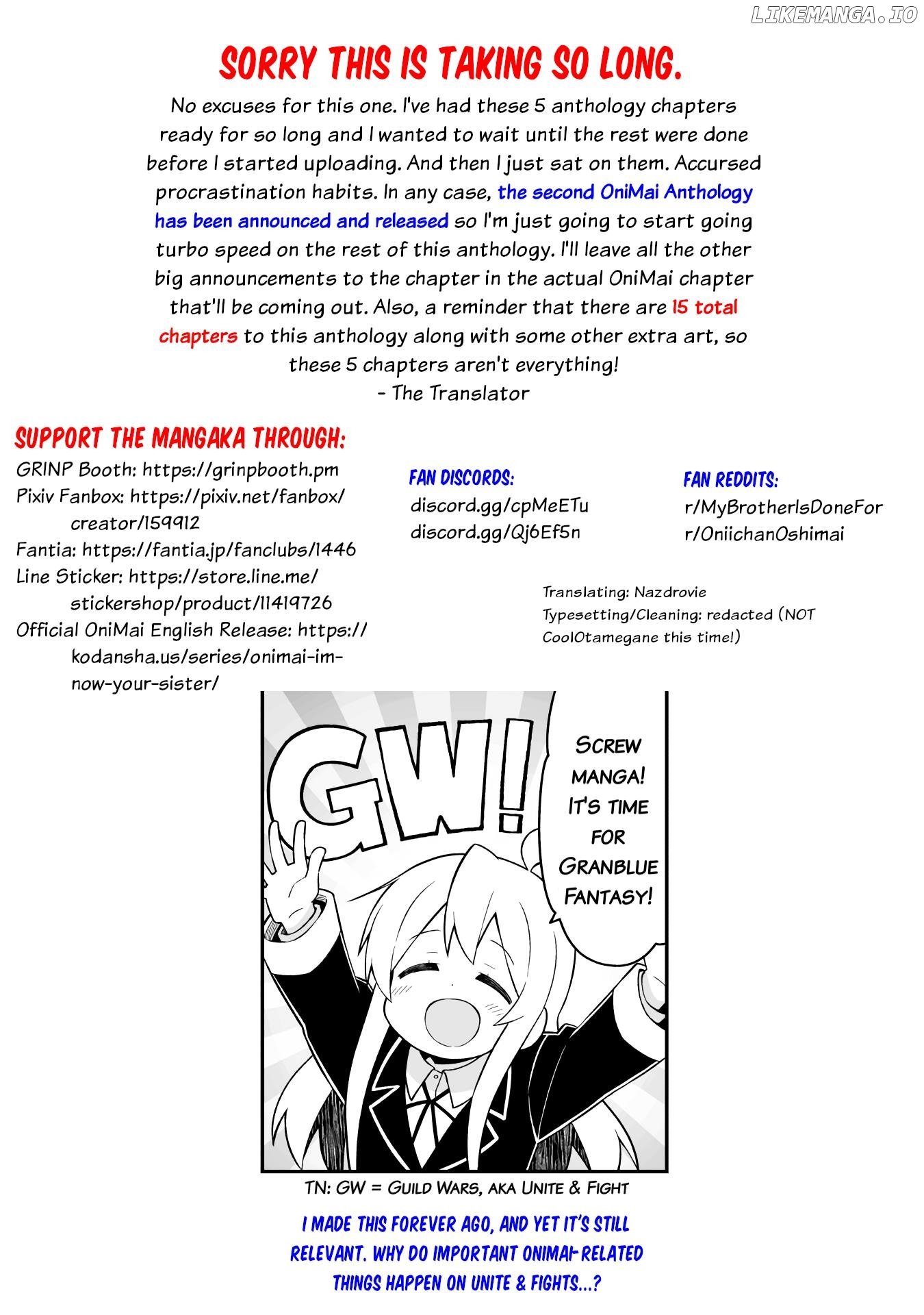 Onii-Chan Is Done For! Official Anthology Comic chapter 5 - page 7