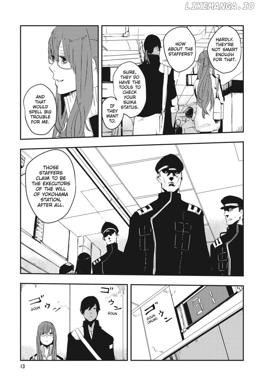 Yokohama-Eki Sf chapter 6 - page 14