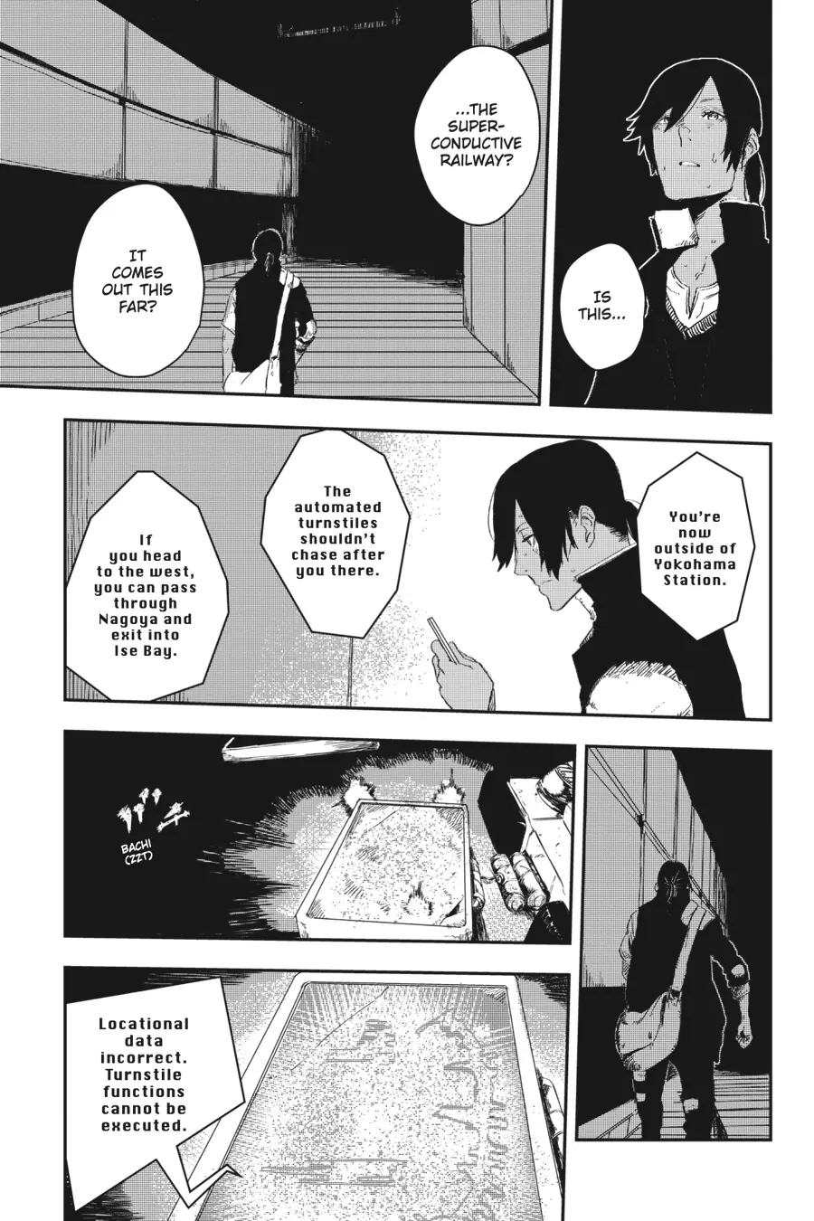 Yokohama-Eki Sf chapter 14 - page 35