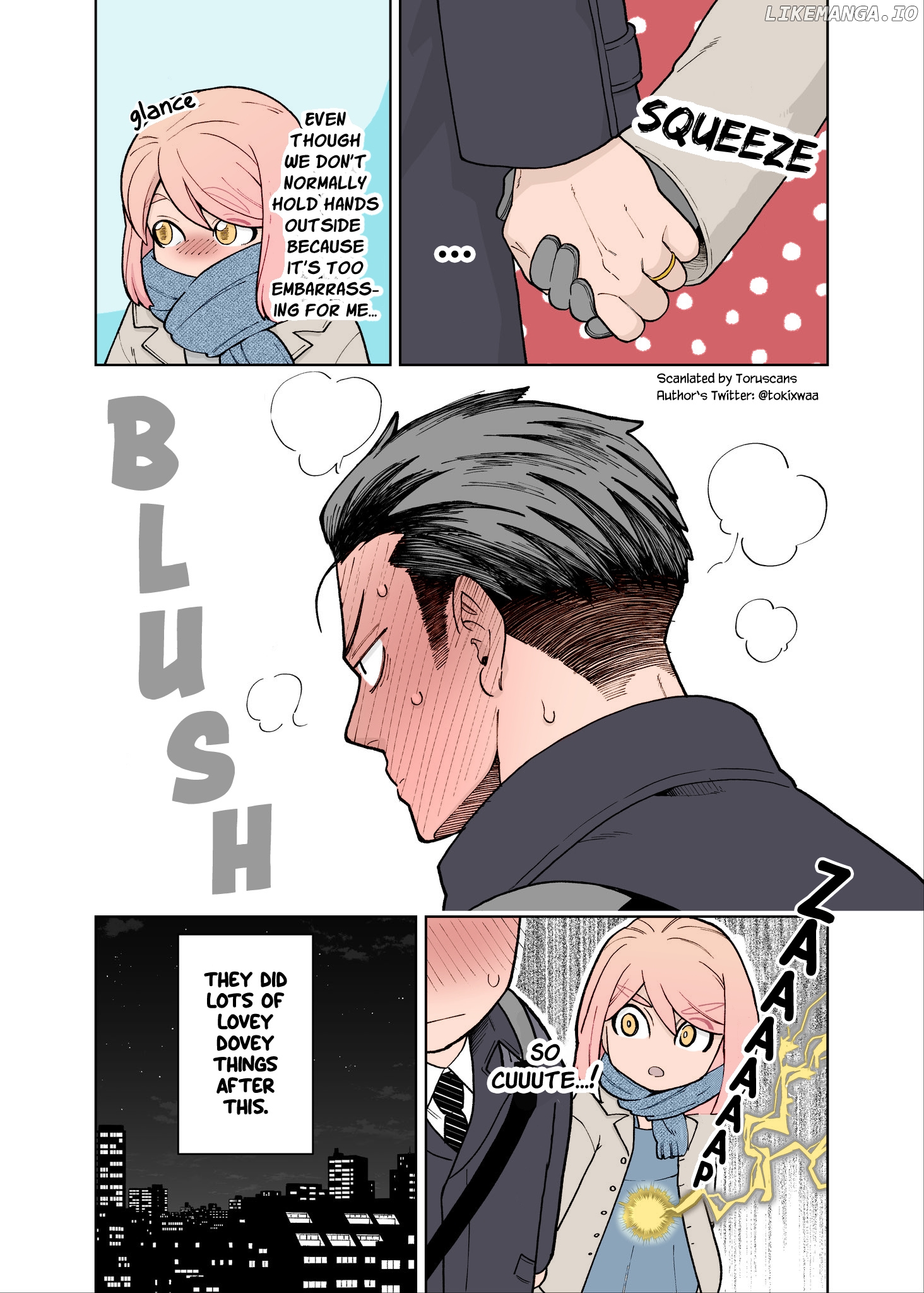 Gokugoku Futsuu No Fuufu No Hanashi (Fan Colored) chapter 16 - page 4