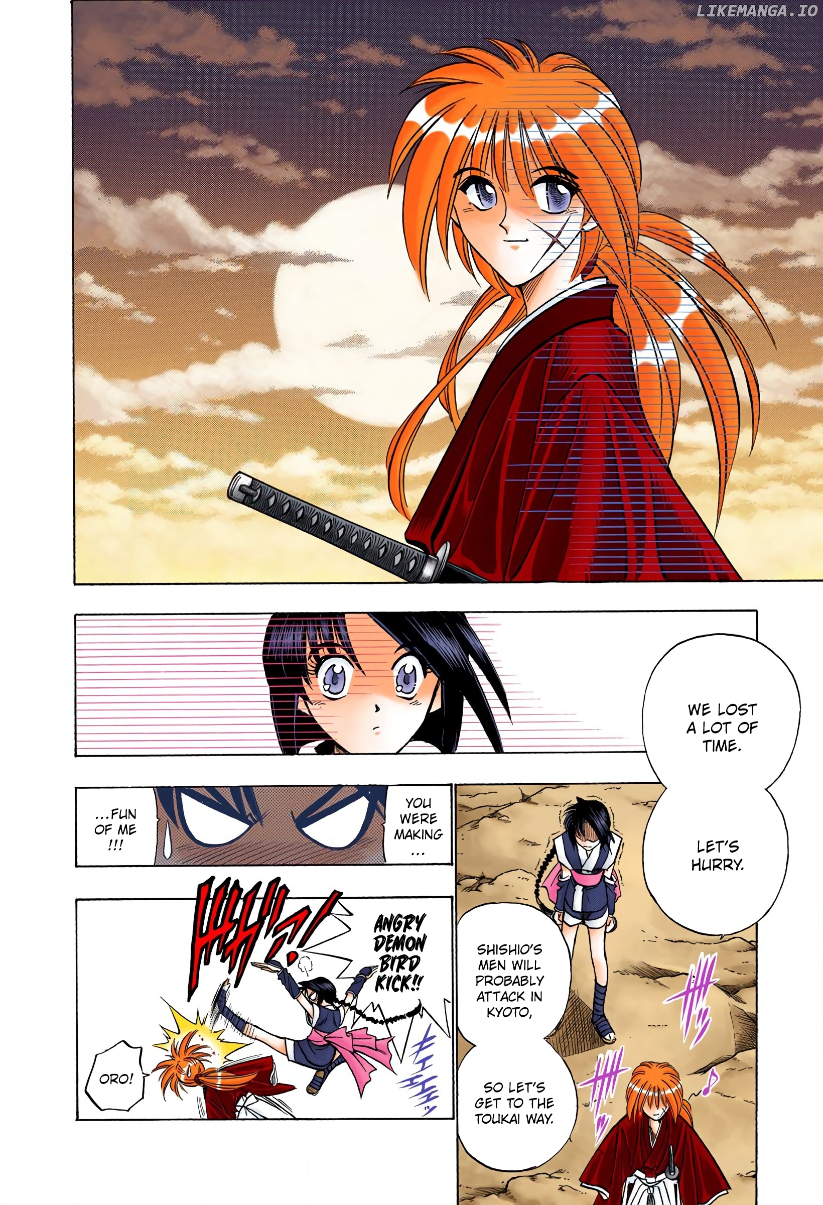 Rurouni Kenshin: Meiji Kenkaku Romantan - Digital Colored Comics chapter 71 - page 18