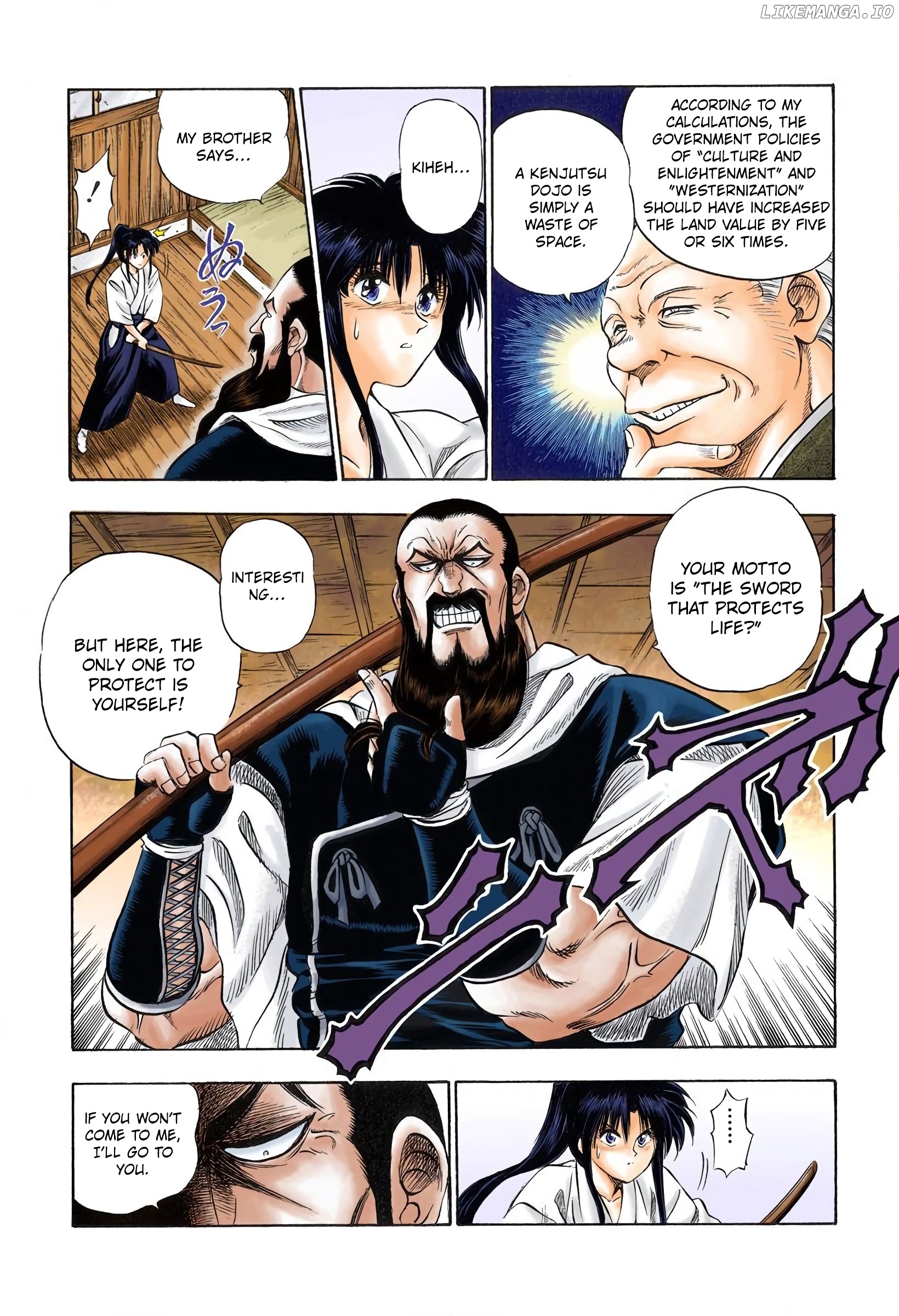 Rurouni Kenshin: Meiji Kenkaku Romantan - Digital Colored Comics chapter 1 - page 34