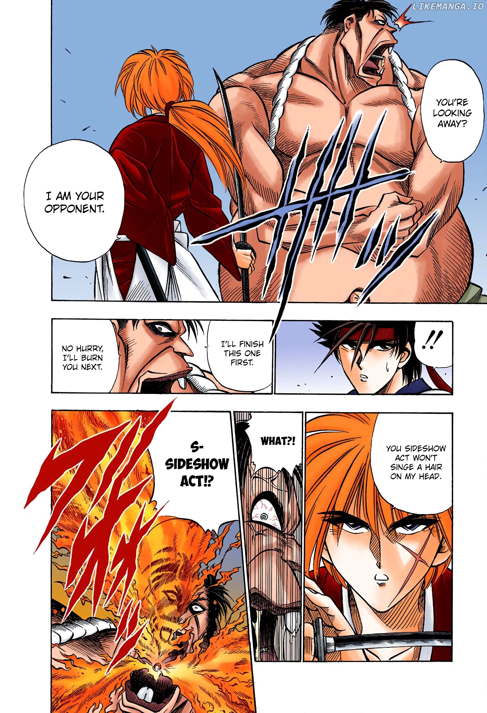 Rurouni Kenshin: Meiji Kenkaku Romantan - Digital Colored Comics chapter 17 - page 16