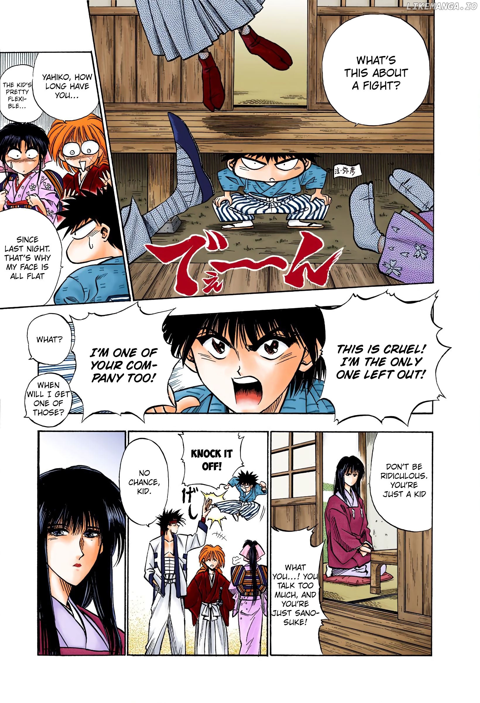 Rurouni Kenshin: Meiji Kenkaku Romantan - Digital Colored Comics chapter 17 - page 7