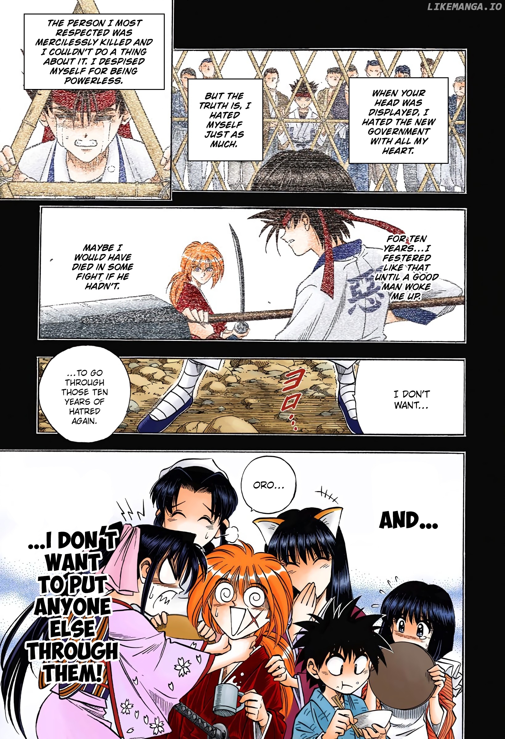 Rurouni Kenshin: Meiji Kenkaku Romantan - Digital Colored Comics chapter 73 - page 11