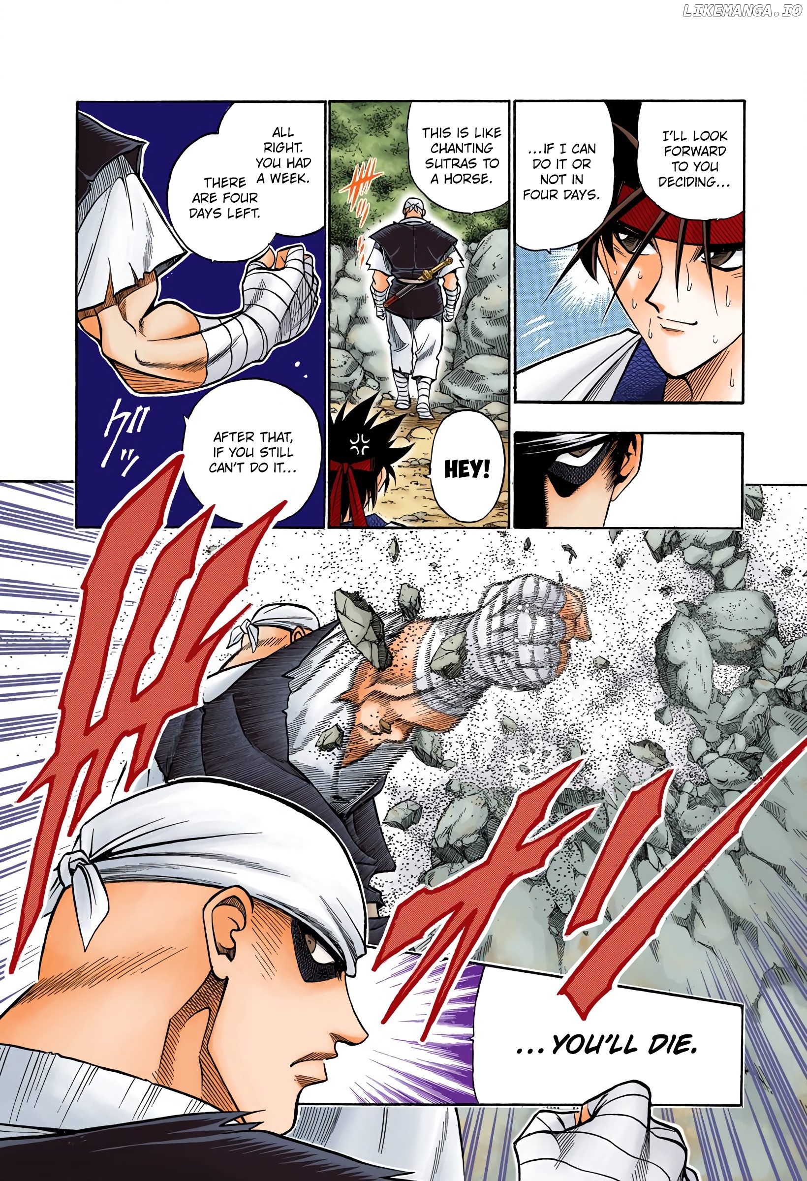 Rurouni Kenshin: Meiji Kenkaku Romantan - Digital Colored Comics chapter 73 - page 4