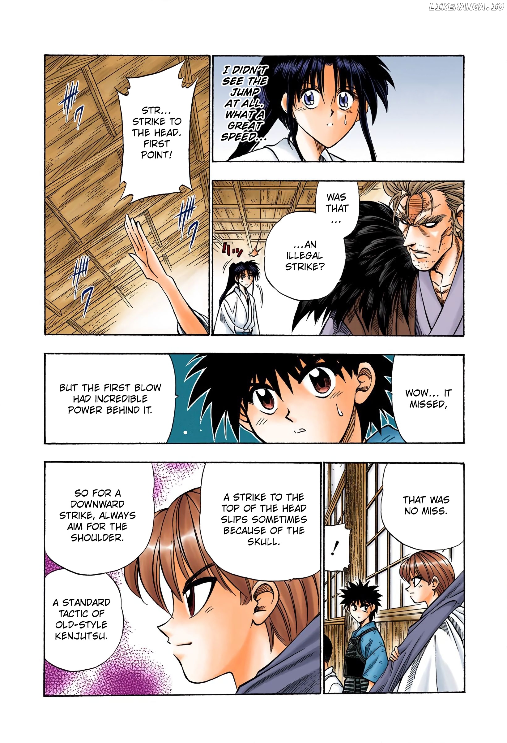 Rurouni Kenshin: Meiji Kenkaku Romantan - Digital Colored Comics chapter 35 - page 12