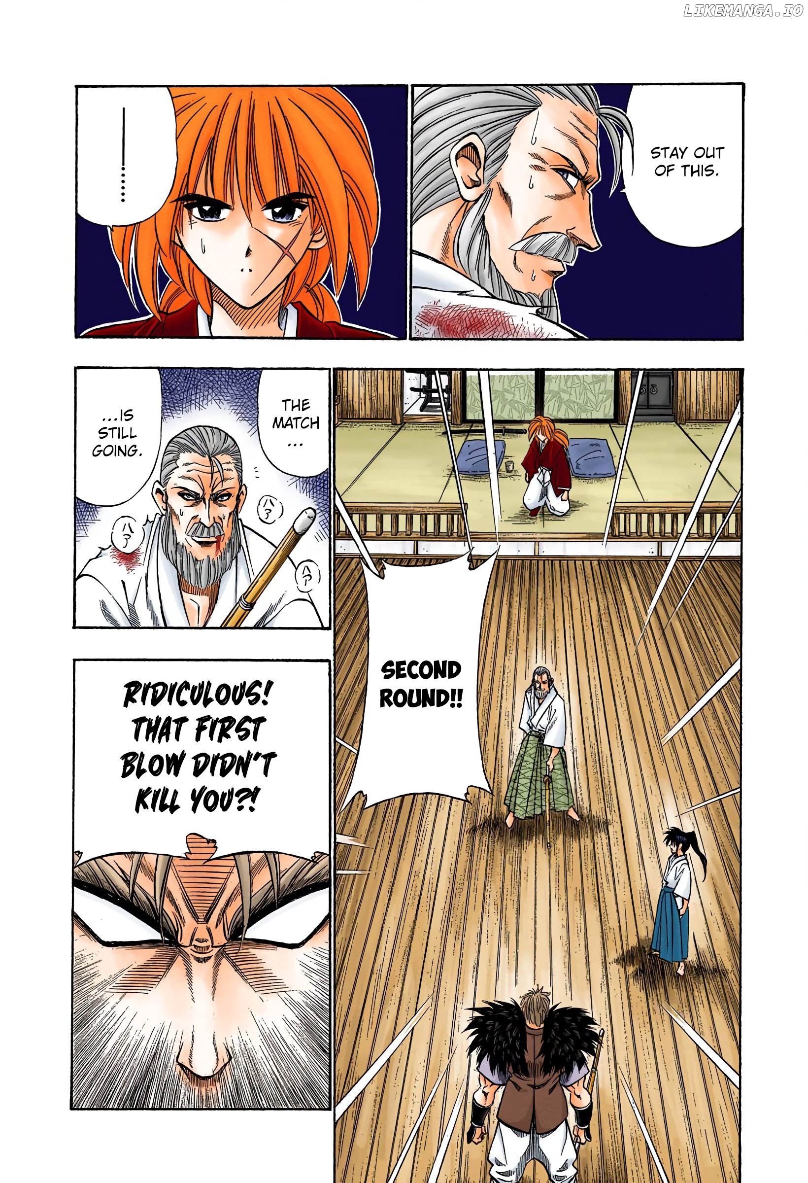 Rurouni Kenshin: Meiji Kenkaku Romantan - Digital Colored Comics chapter 35 - page 14