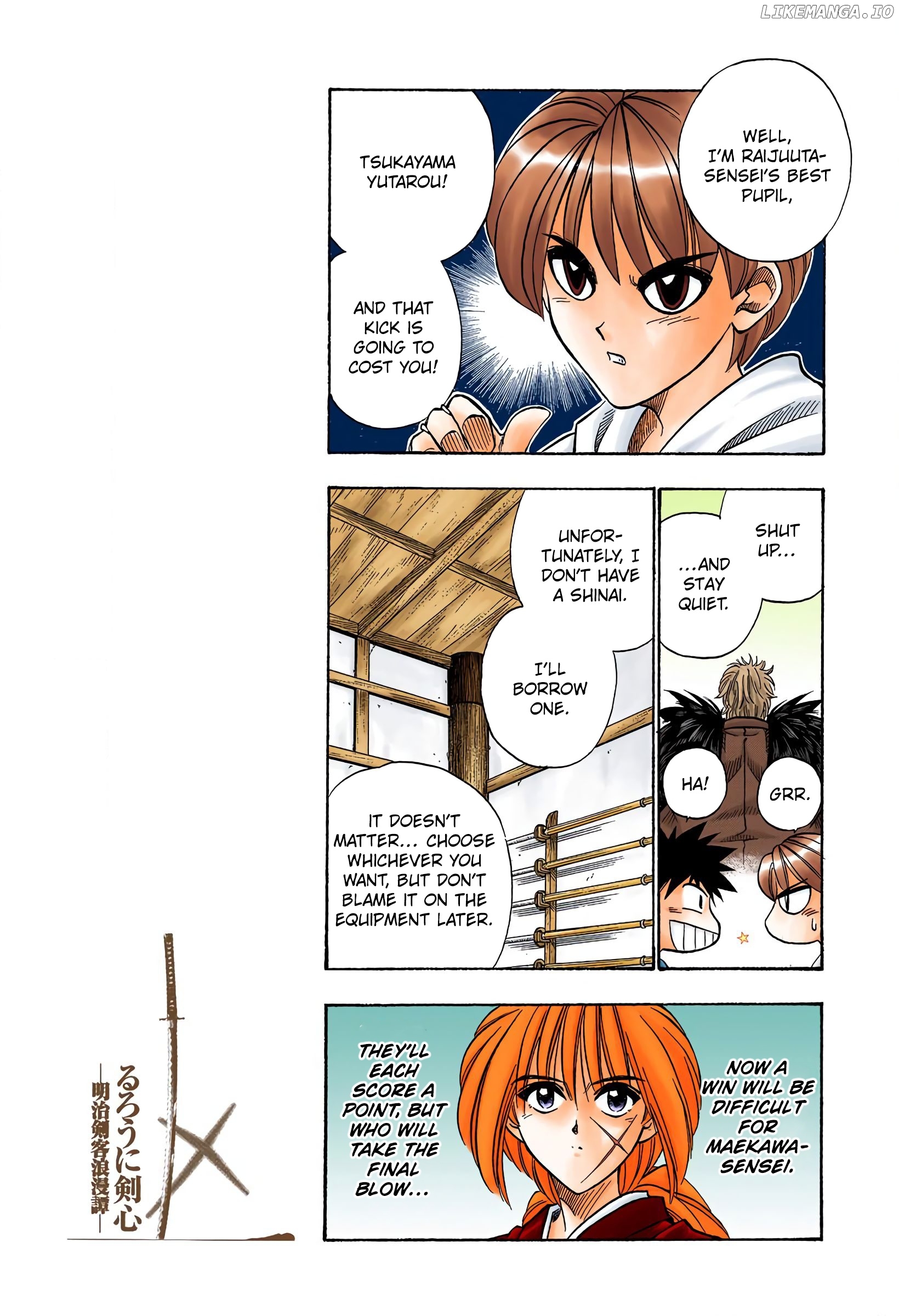 Rurouni Kenshin: Meiji Kenkaku Romantan - Digital Colored Comics chapter 35 - page 7