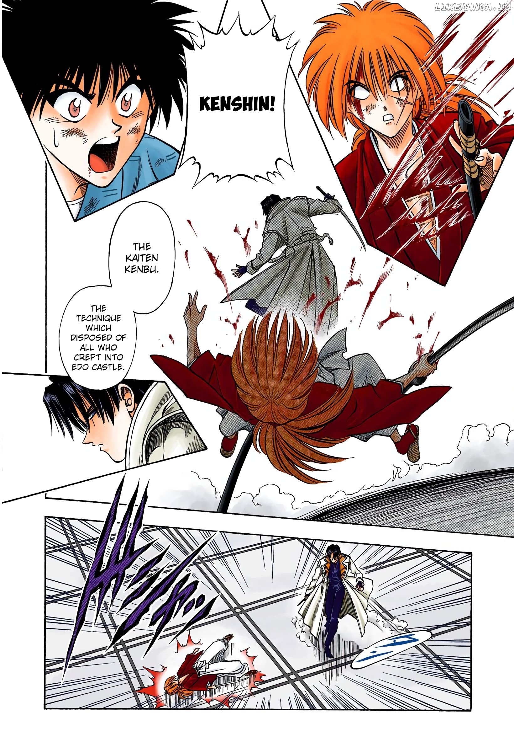 Rurouni Kenshin: Meiji Kenkaku Romantan - Digital Colored Comics chapter 27 - page 12