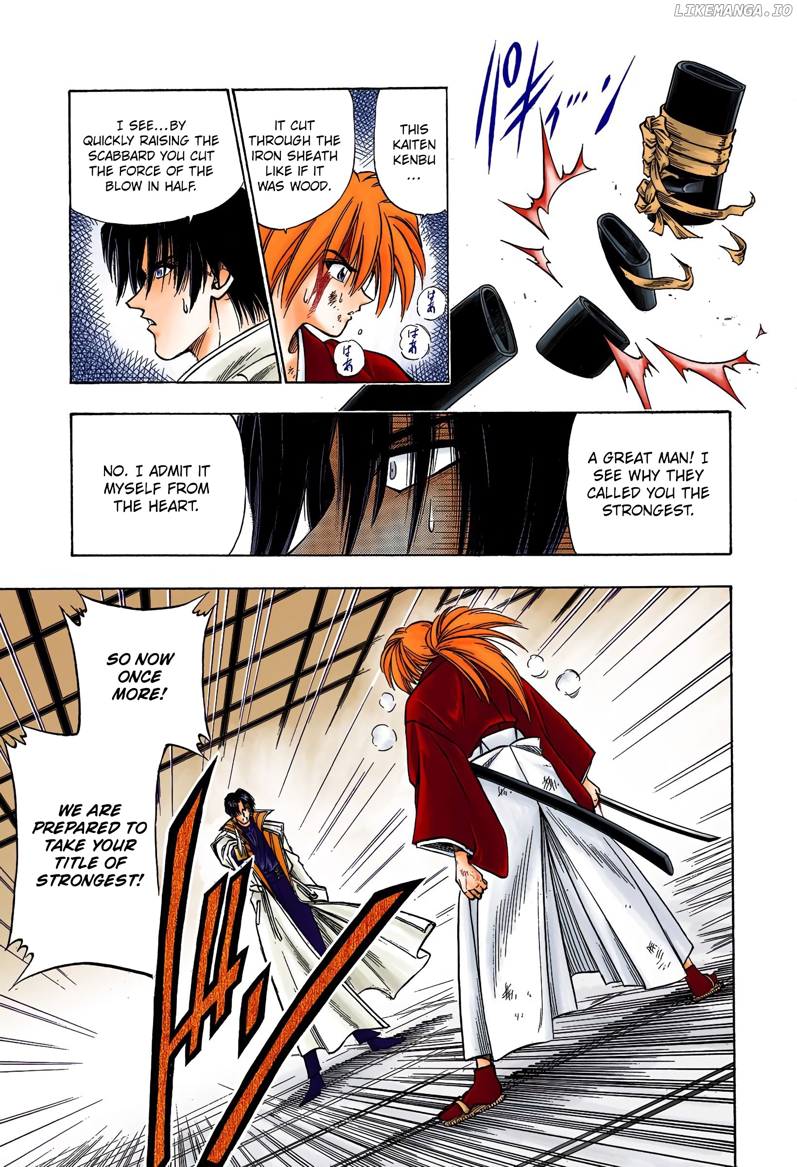 Rurouni Kenshin: Meiji Kenkaku Romantan - Digital Colored Comics chapter 27 - page 15