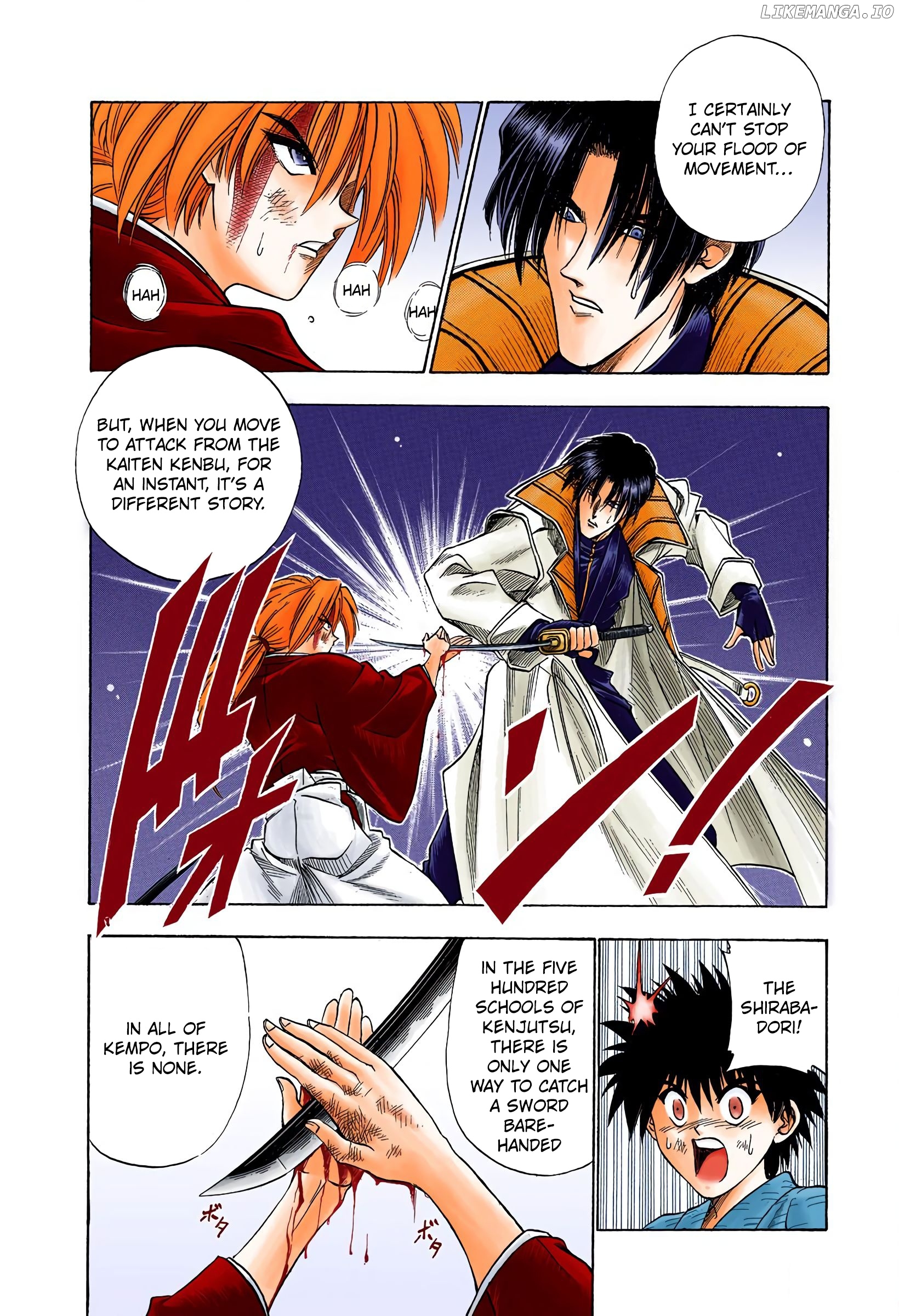 Rurouni Kenshin: Meiji Kenkaku Romantan - Digital Colored Comics chapter 27 - page 18