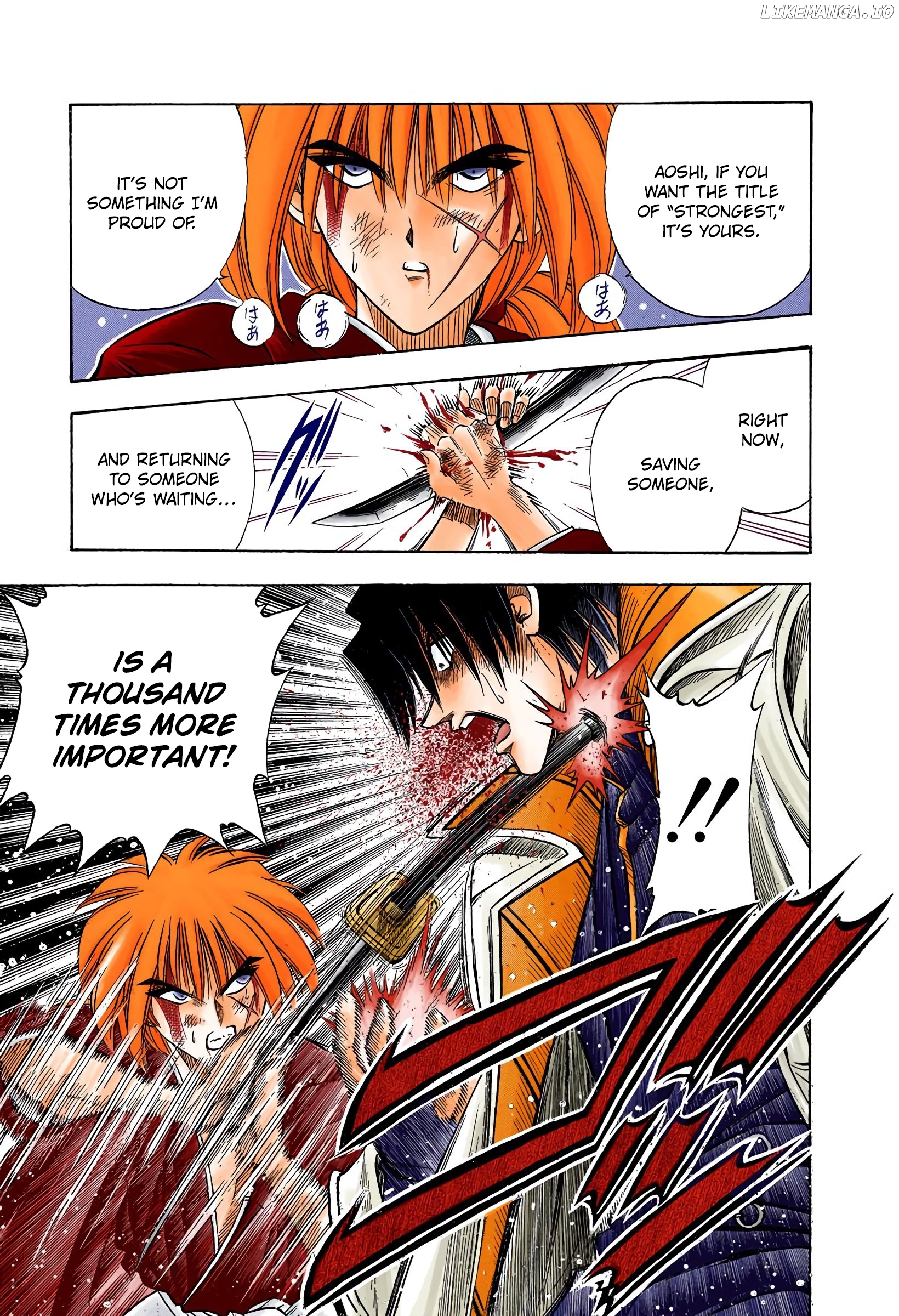 Rurouni Kenshin: Meiji Kenkaku Romantan - Digital Colored Comics chapter 27 - page 19