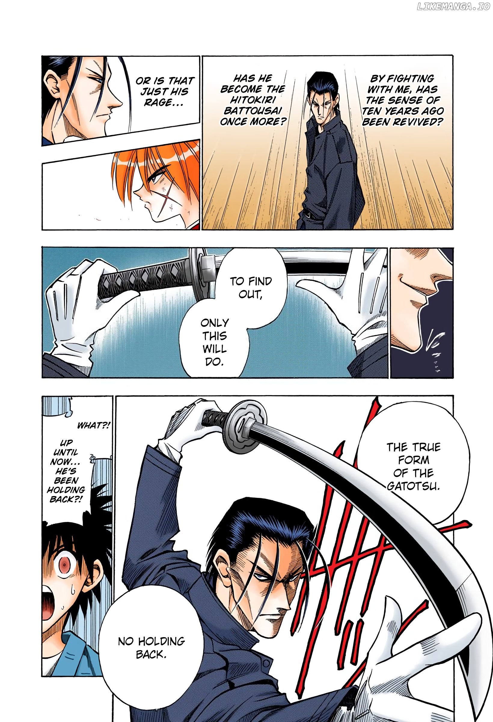 Rurouni Kenshin: Meiji Kenkaku Romantan - Digital Colored Comics chapter 53 - page 13