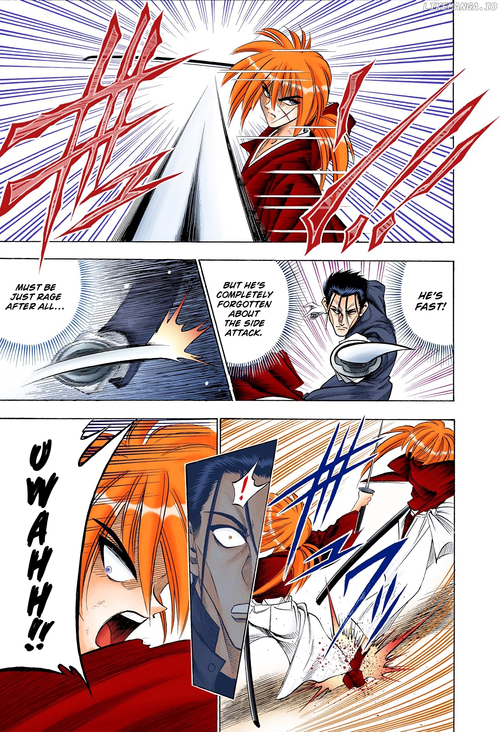 Rurouni Kenshin: Meiji Kenkaku Romantan - Digital Colored Comics chapter 53 - page 15