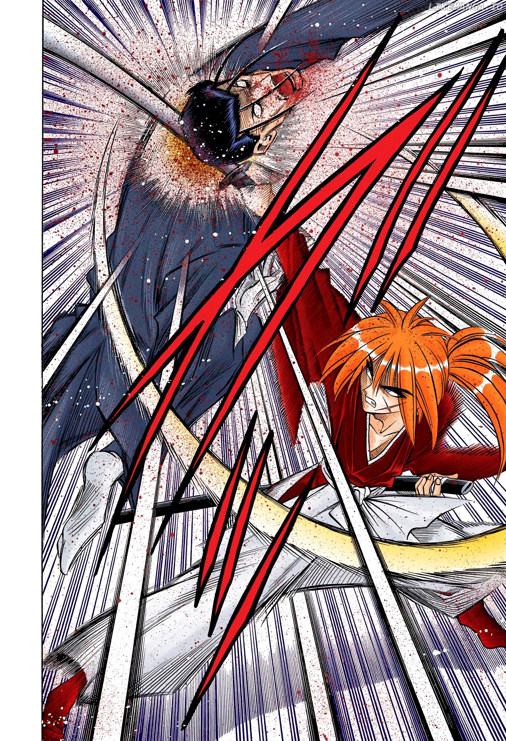 Rurouni Kenshin: Meiji Kenkaku Romantan - Digital Colored Comics chapter 53 - page 16