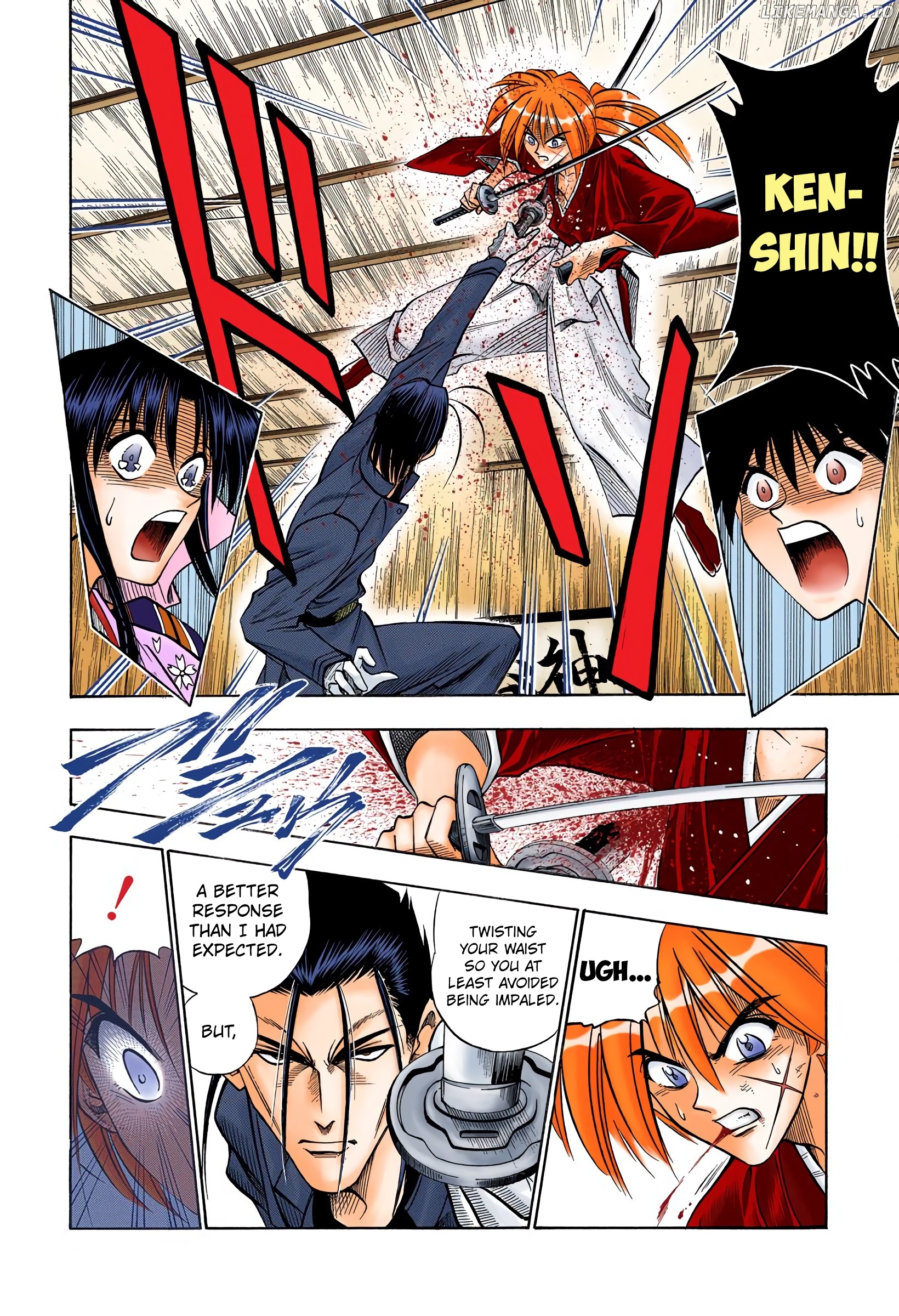 Rurouni Kenshin: Meiji Kenkaku Romantan - Digital Colored Comics chapter 53 - page 2