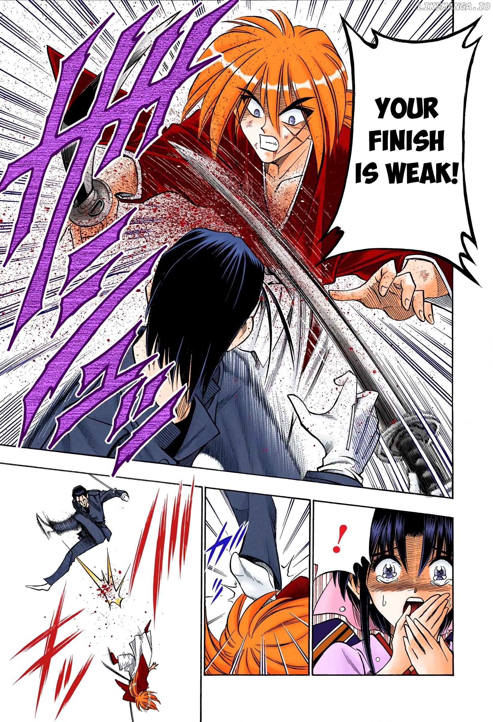 Rurouni Kenshin: Meiji Kenkaku Romantan - Digital Colored Comics chapter 53 - page 3