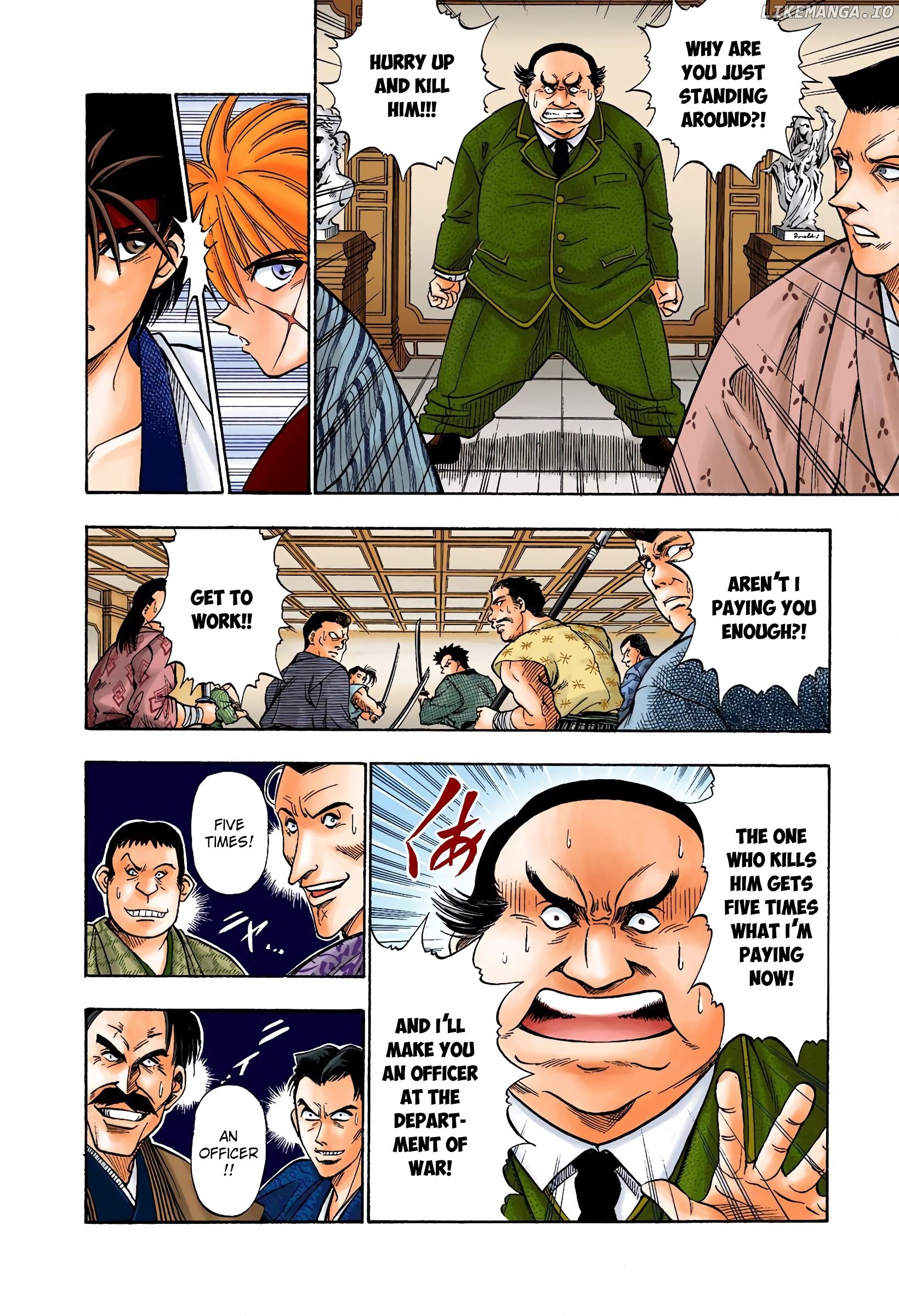 Rurouni Kenshin: Meiji Kenkaku Romantan - Digital Colored Comics chapter 10 - page 4