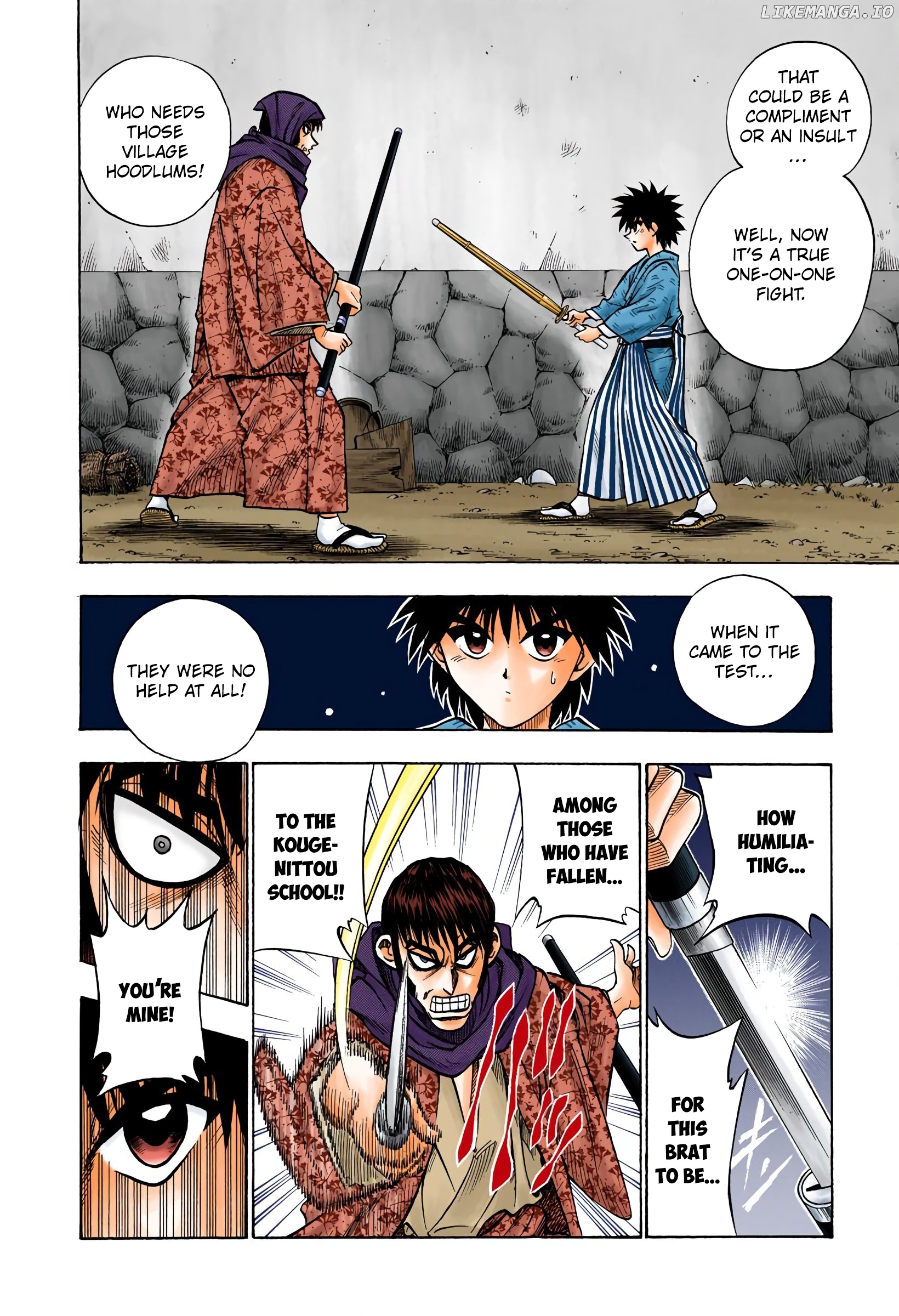 Rurouni Kenshin: Meiji Kenkaku Romantan - Digital Colored Comics chapter 33 - page 10