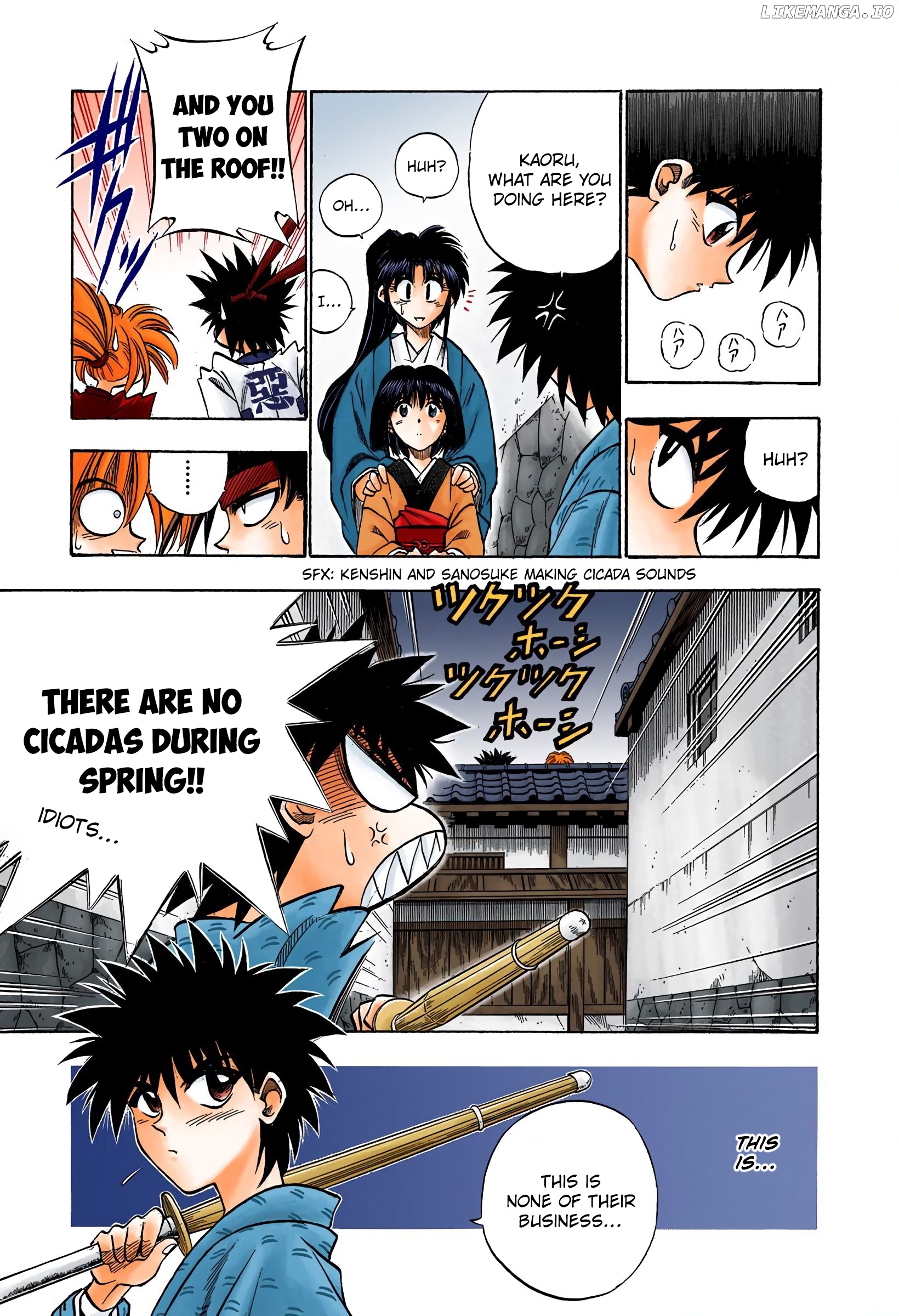 Rurouni Kenshin: Meiji Kenkaku Romantan - Digital Colored Comics chapter 33 - page 17