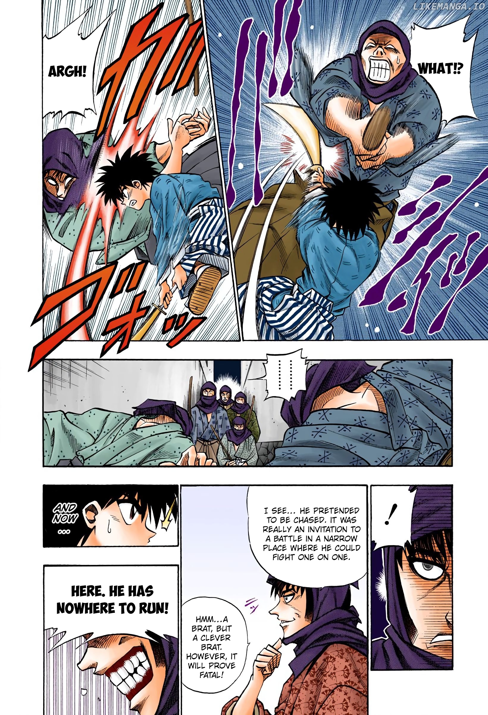 Rurouni Kenshin: Meiji Kenkaku Romantan - Digital Colored Comics chapter 33 - page 6