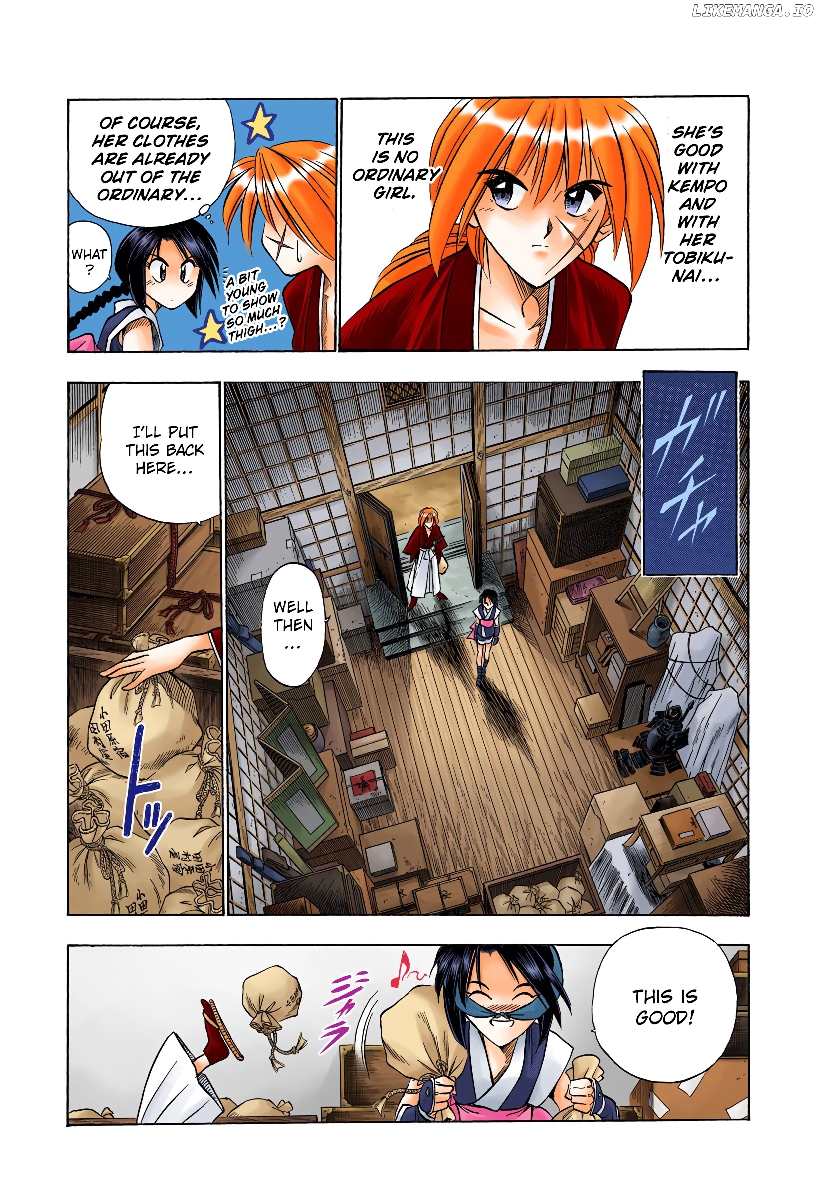 Rurouni Kenshin: Meiji Kenkaku Romantan - Digital Colored Comics chapter 63 - page 10