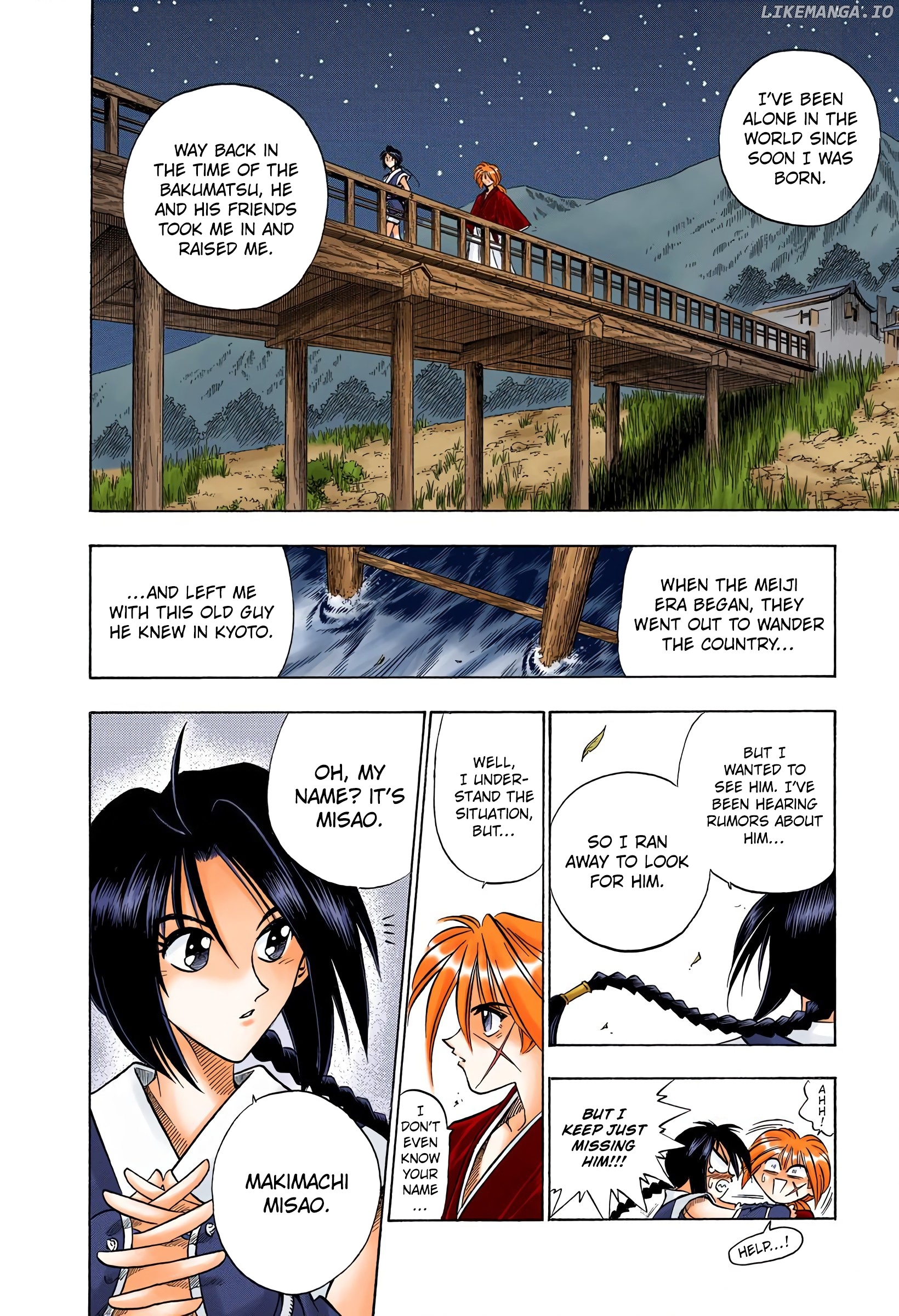 Rurouni Kenshin: Meiji Kenkaku Romantan - Digital Colored Comics chapter 63 - page 12