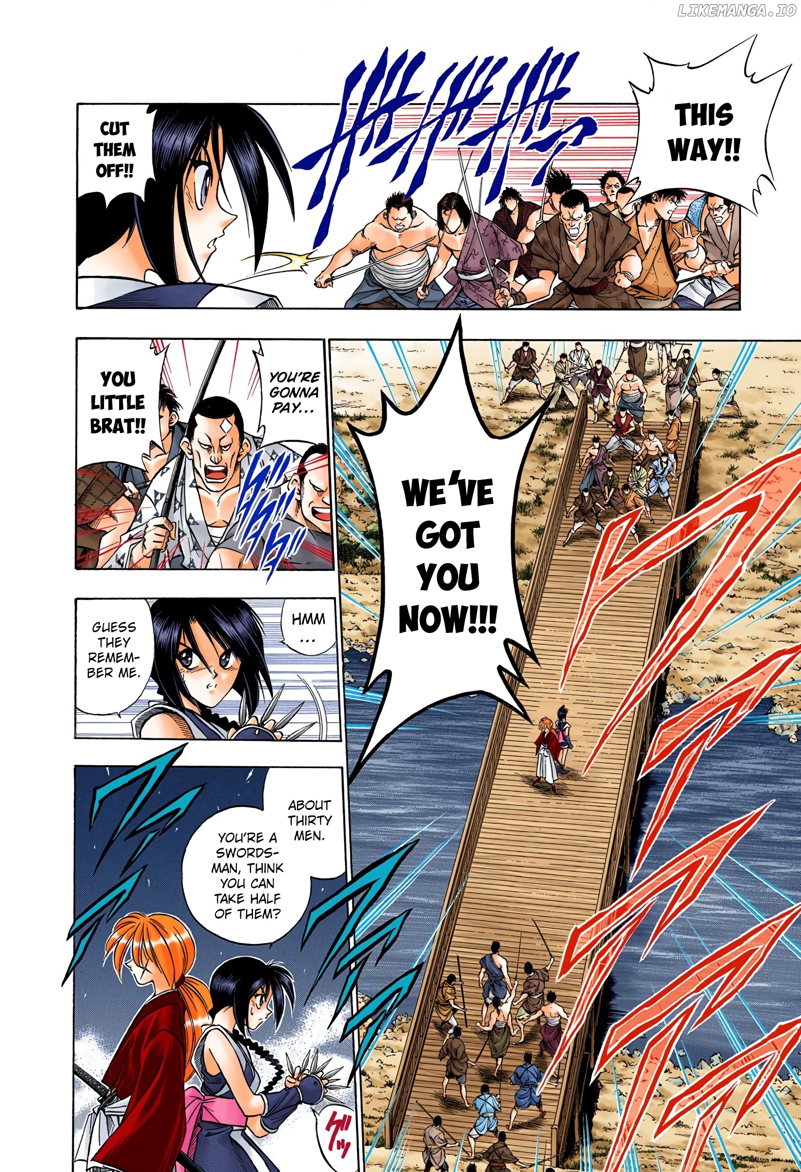 Rurouni Kenshin: Meiji Kenkaku Romantan - Digital Colored Comics chapter 63 - page 14