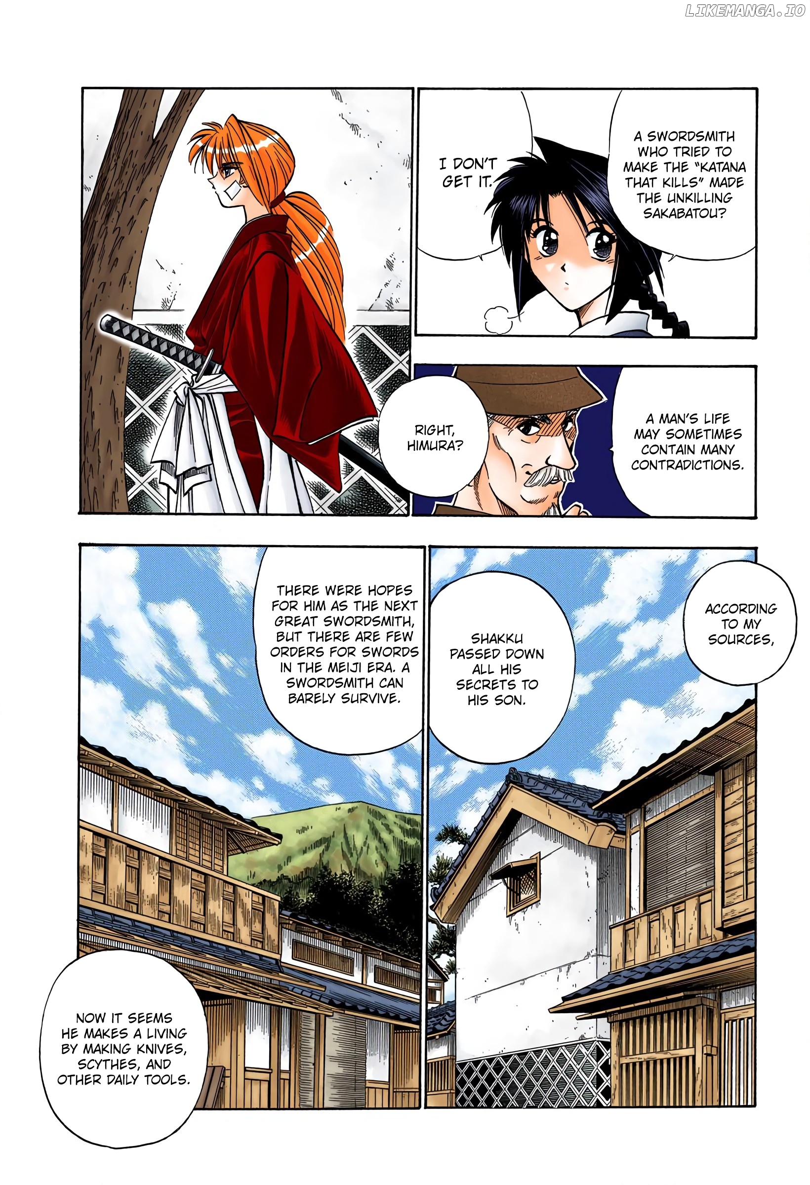 Rurouni Kenshin: Meiji Kenkaku Romantan - Digital Colored Comics chapter 75 - page 10